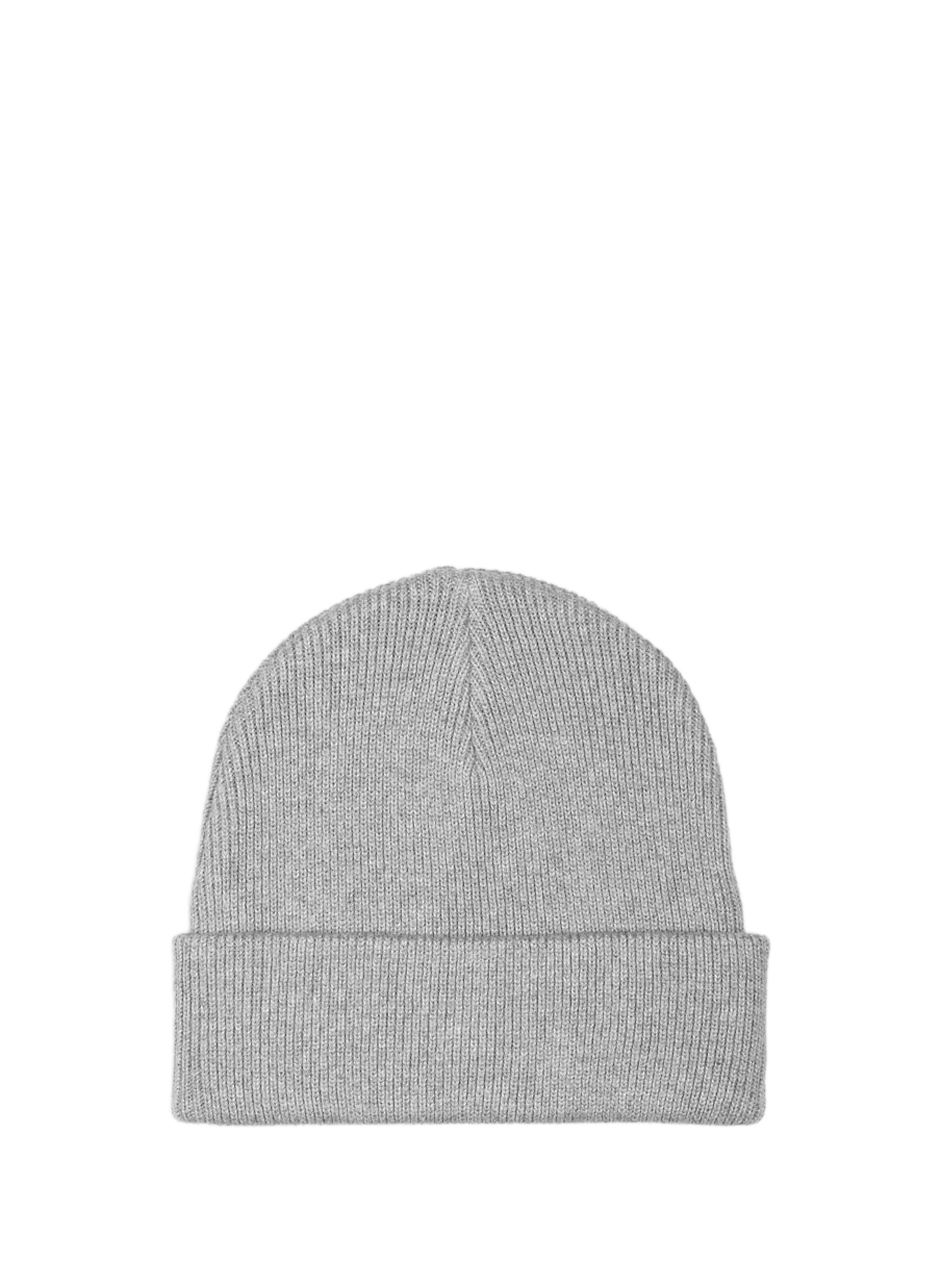 Bonnet en maille en coton LEVIS ACCESSOIRES Gris