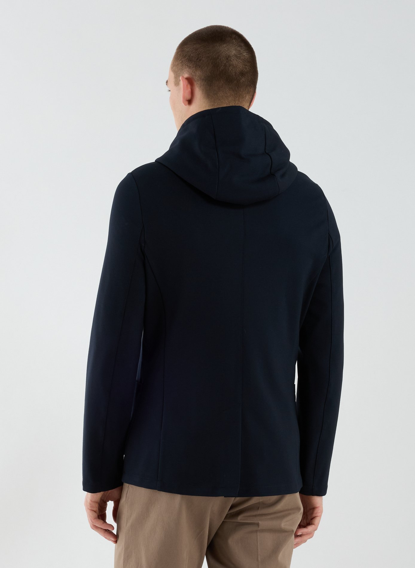 Fitted blazer with tailored collar 1789 CALA Blue