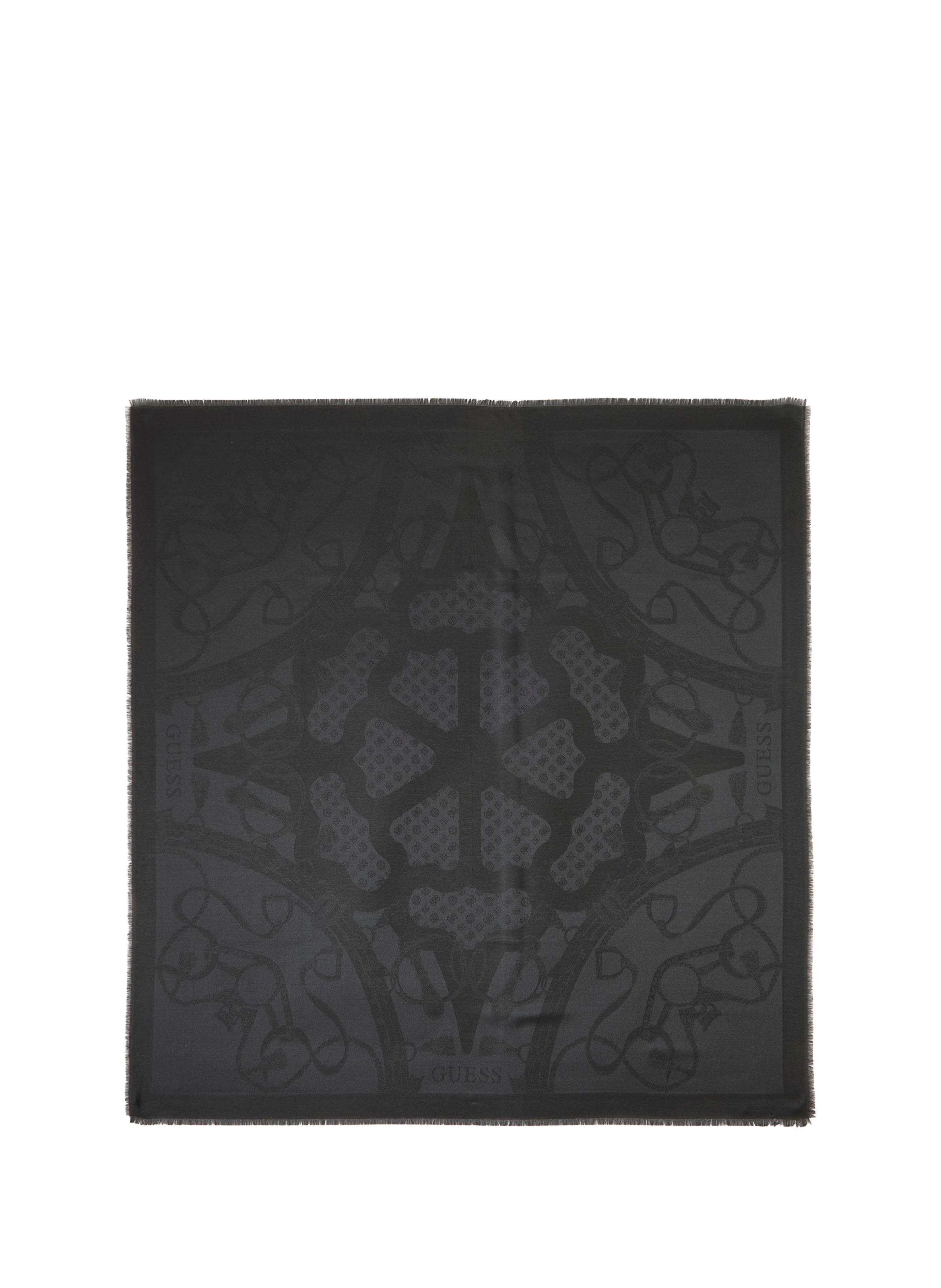Foulard imprimé logo Dita GUESS Noir