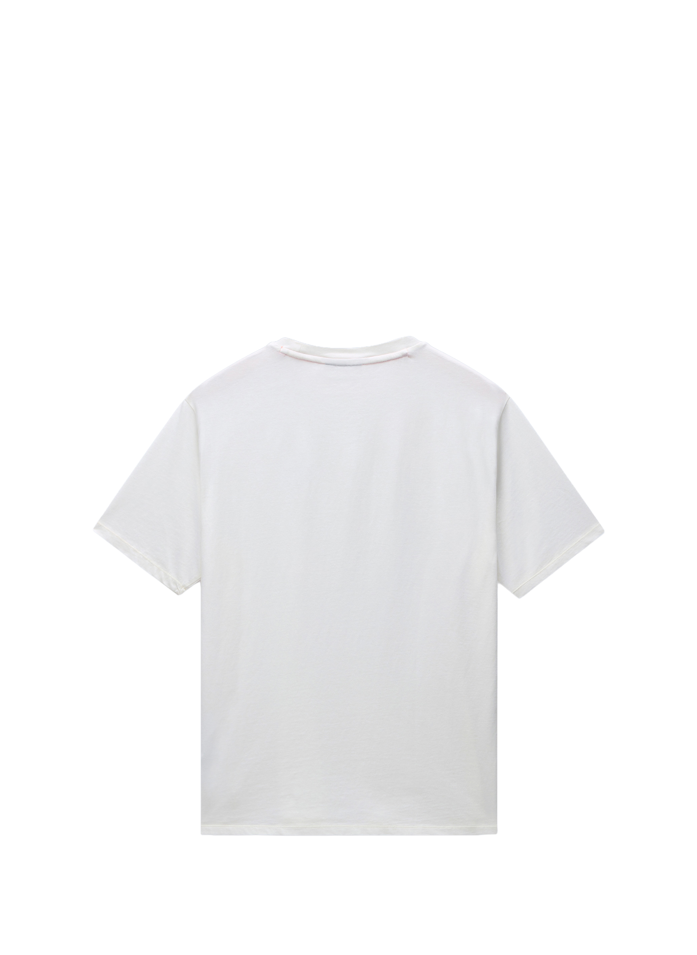 T-shirt à logo en coton NAPAPIJRI Blanc