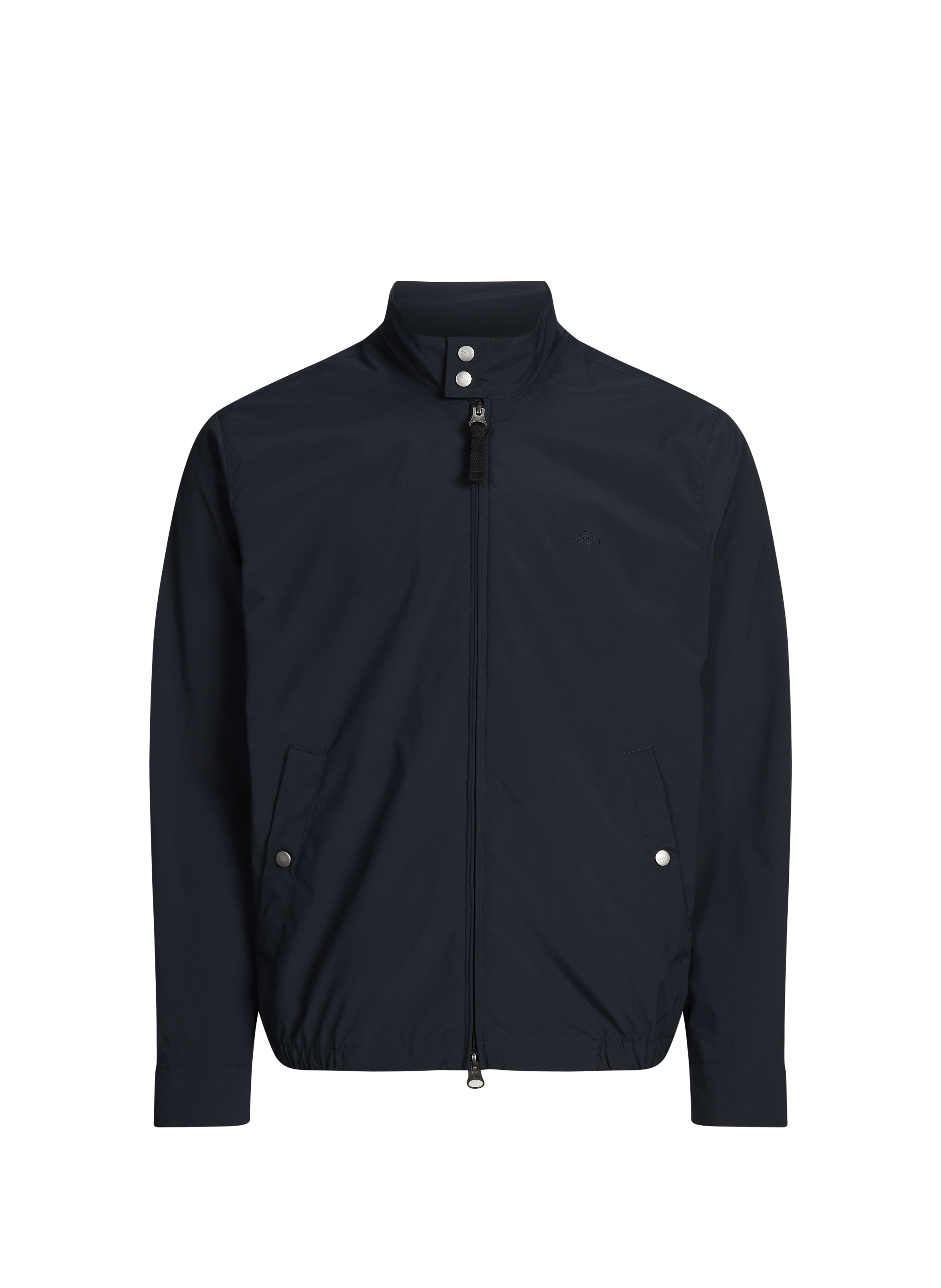 Jacket with buttoned high collar GANT Black
