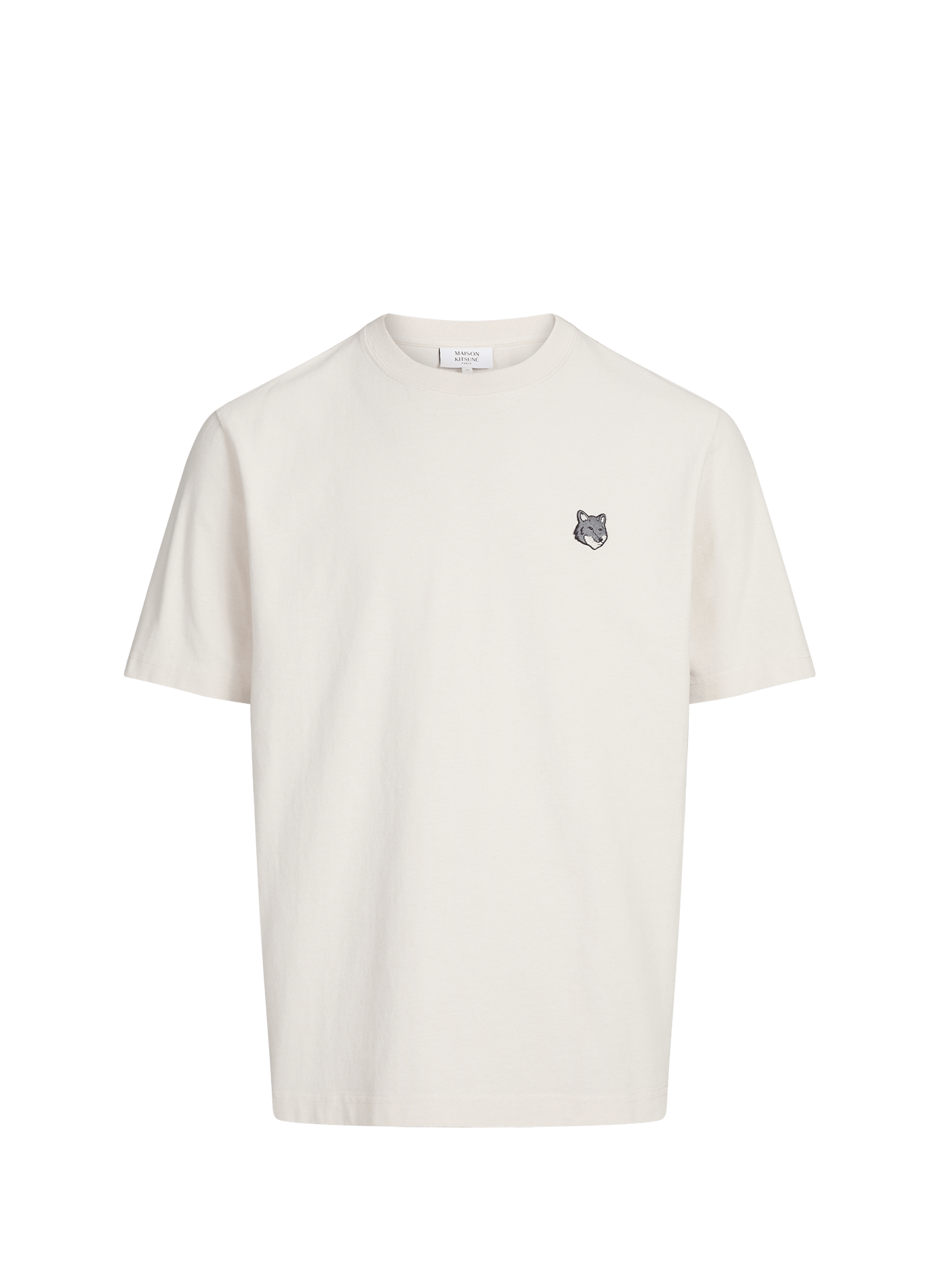 T-shirt en coton Fox Comfort MAISON KITSUNÉ Rose