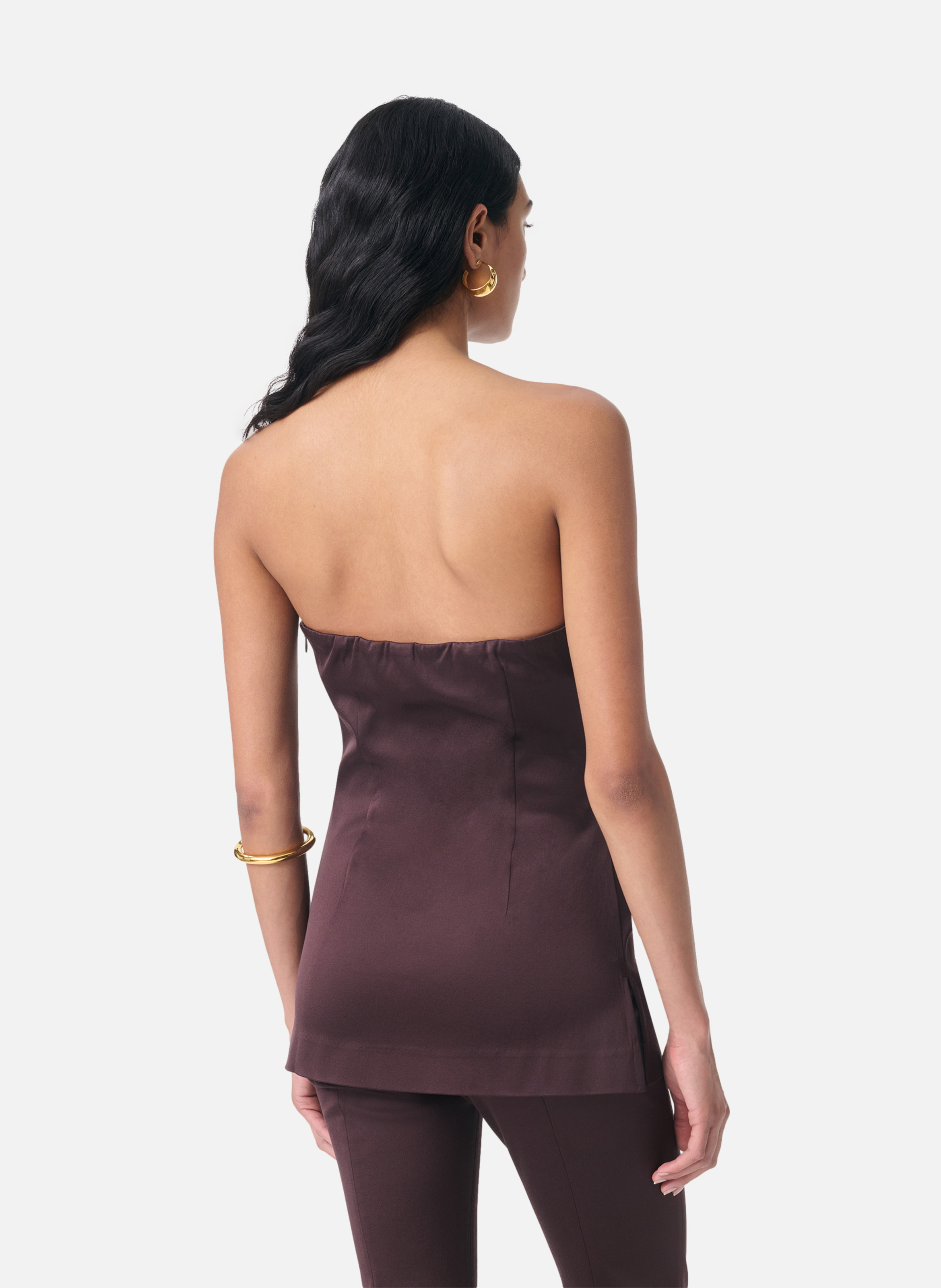 Bustier grib VANESSA BRUNO Marron