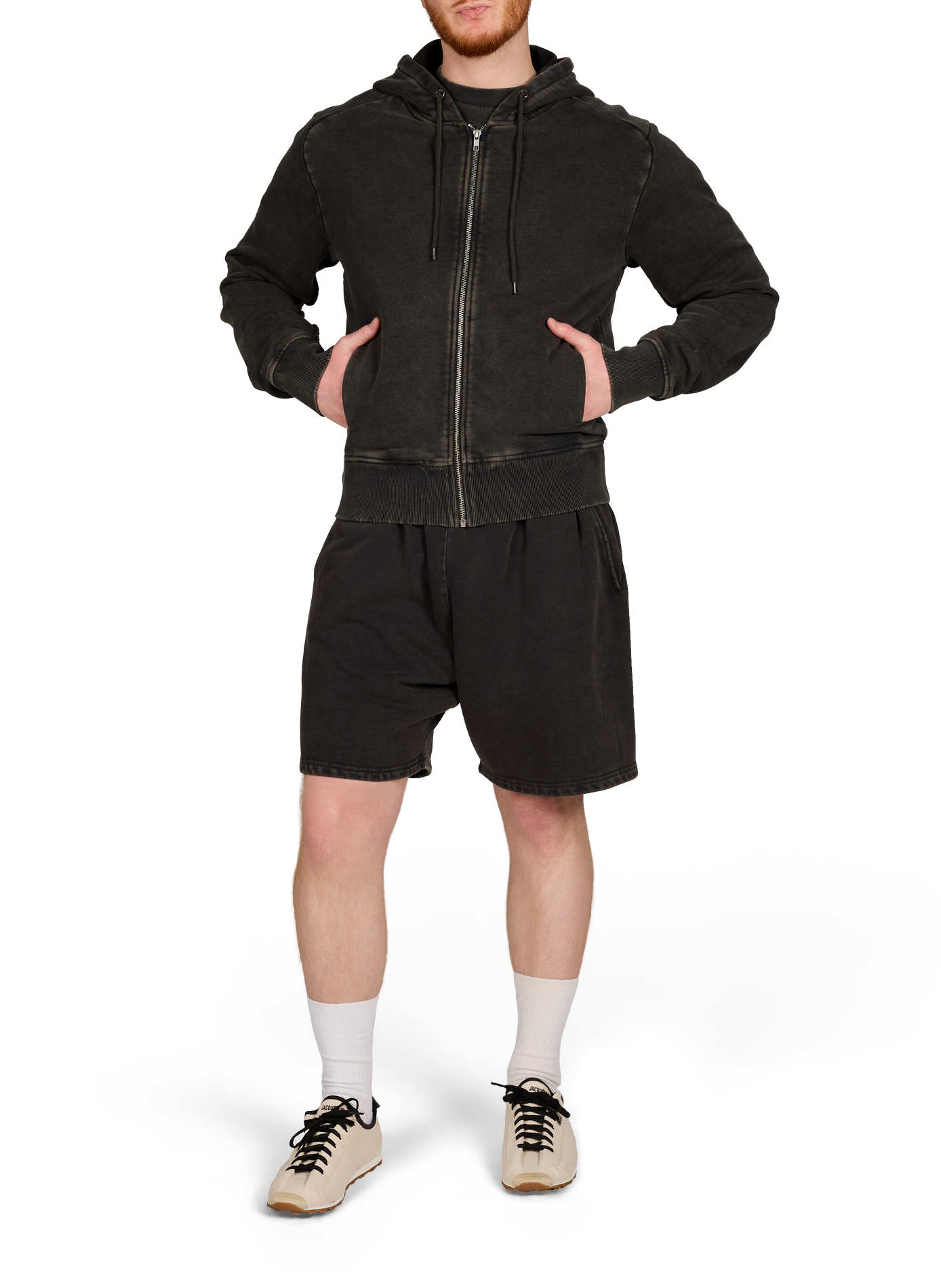 Cotton hoodie ENTIRE STUDIOS Black