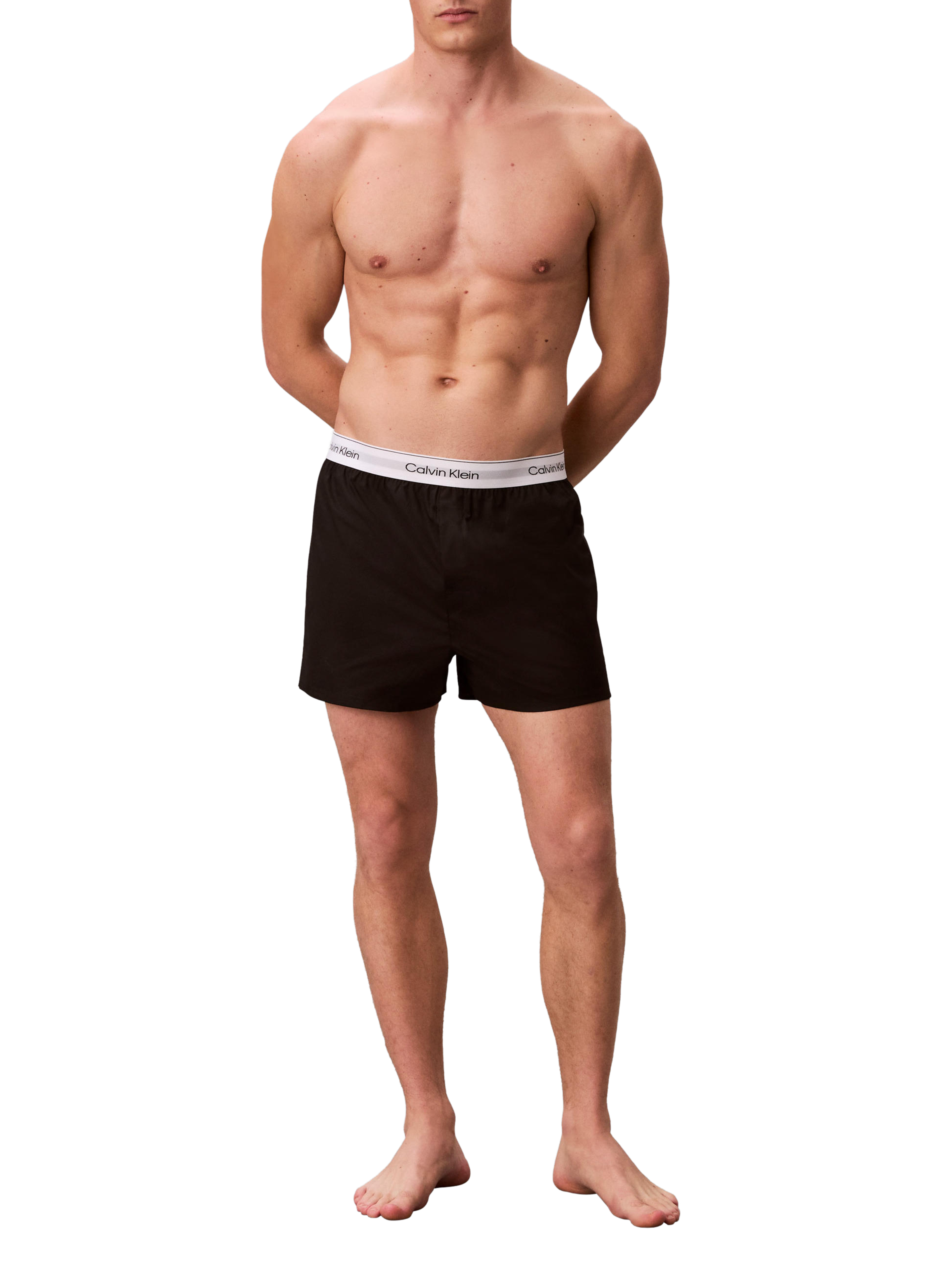 Lot de 3 caleçons en coton mélangé CALVIN KLEIN Noir