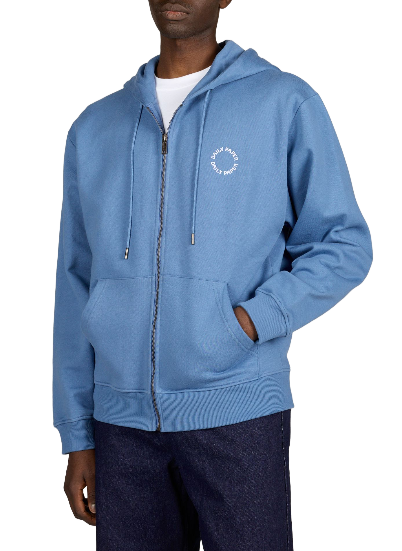 Hoodie à capuche en coton DAILY PAPER Bleu