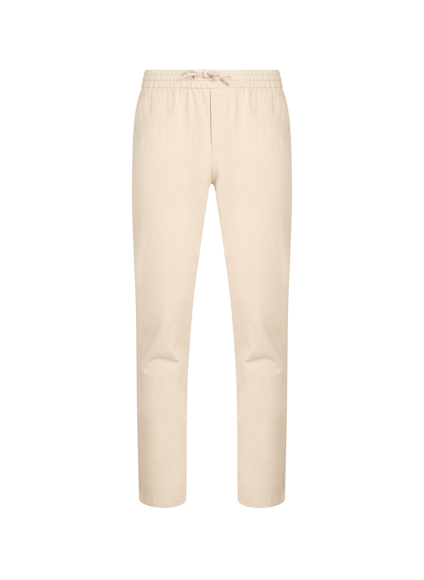 Pantalon Dreuille en coton et lin FAGUO Beige