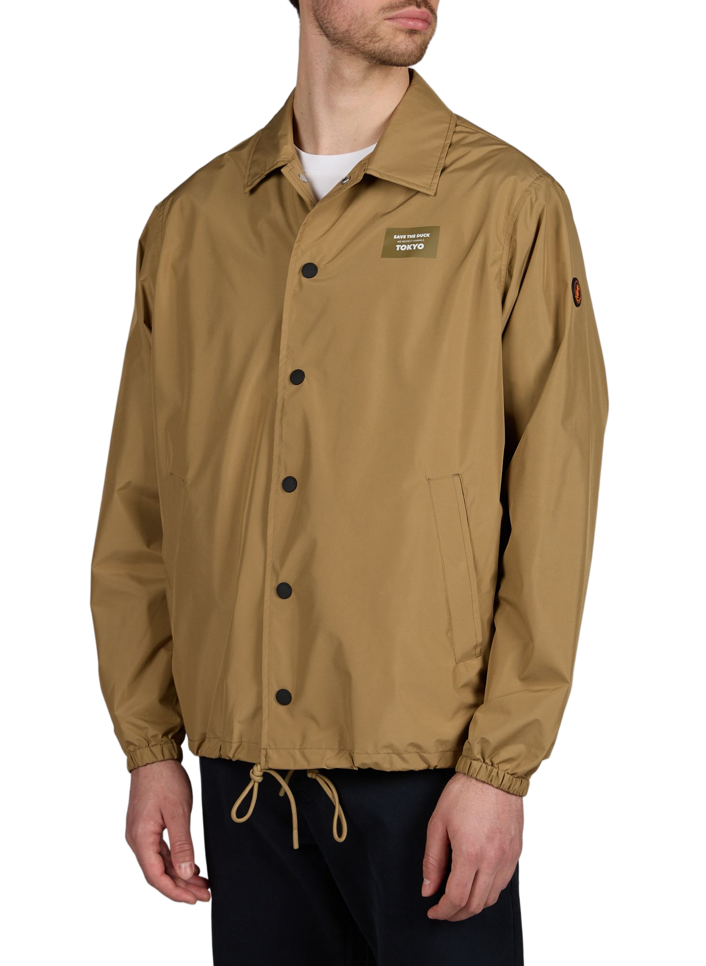 Parka Leni à logo SAVE THE DUCK Kaki