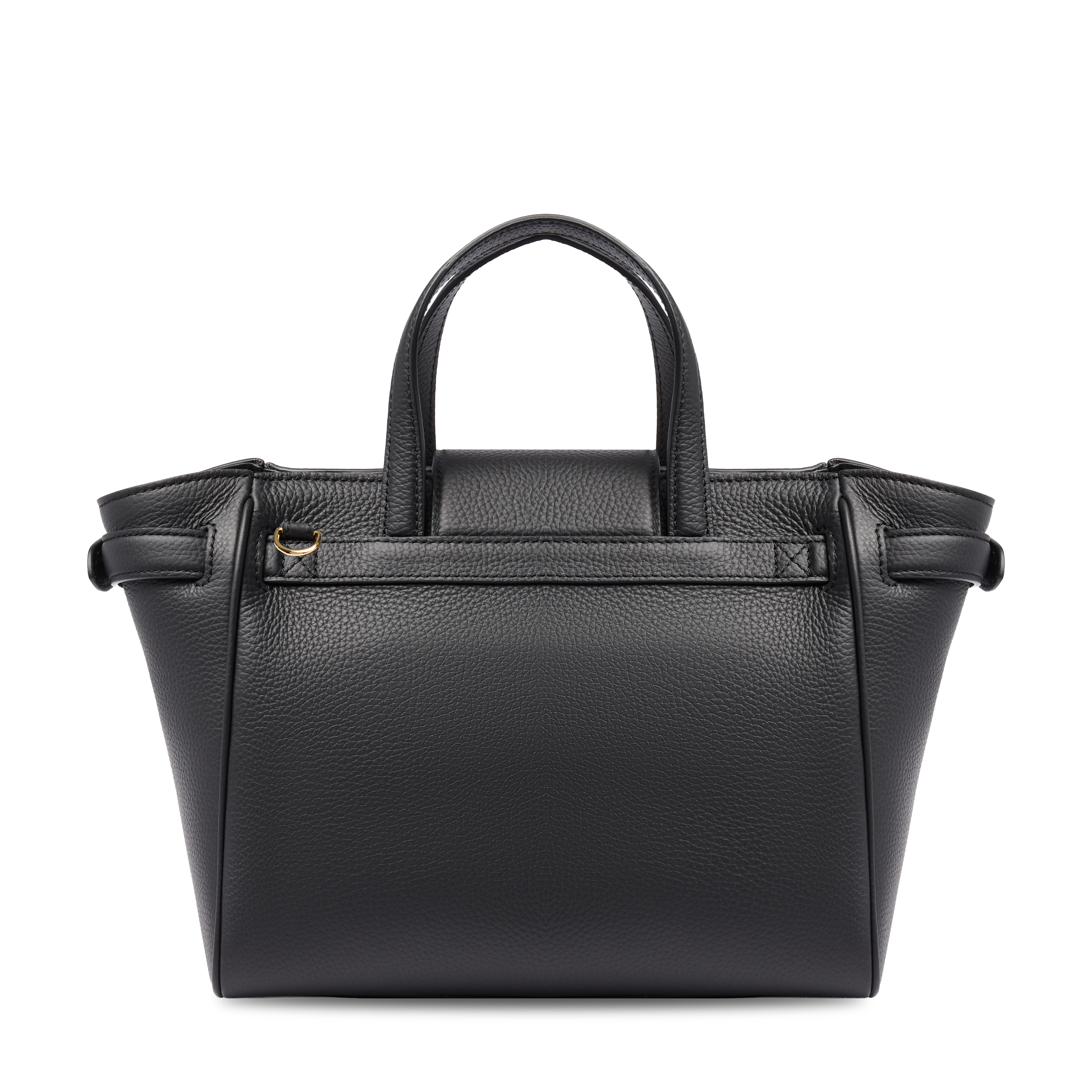 Sac carryall thea de lancel en cuir de vachette graine LANCEL Noir
