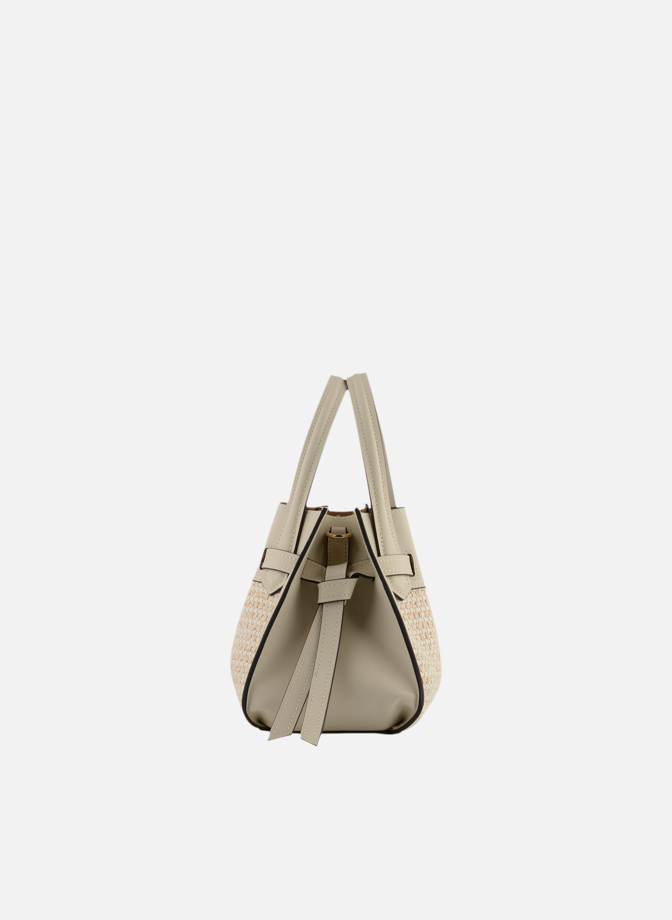Blossom tressé | sac à main POURCHET Beige
