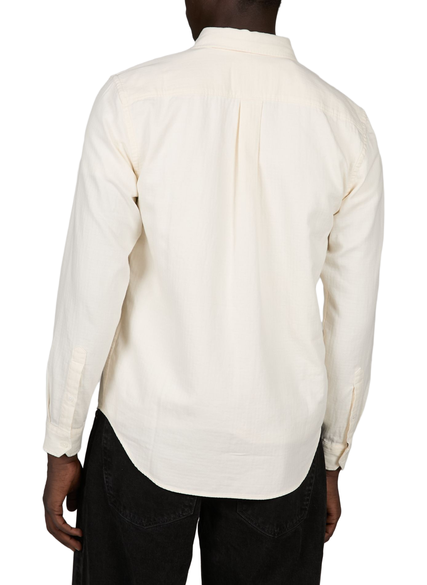 Straight classic collar shirt in cotton CLOSED Beige