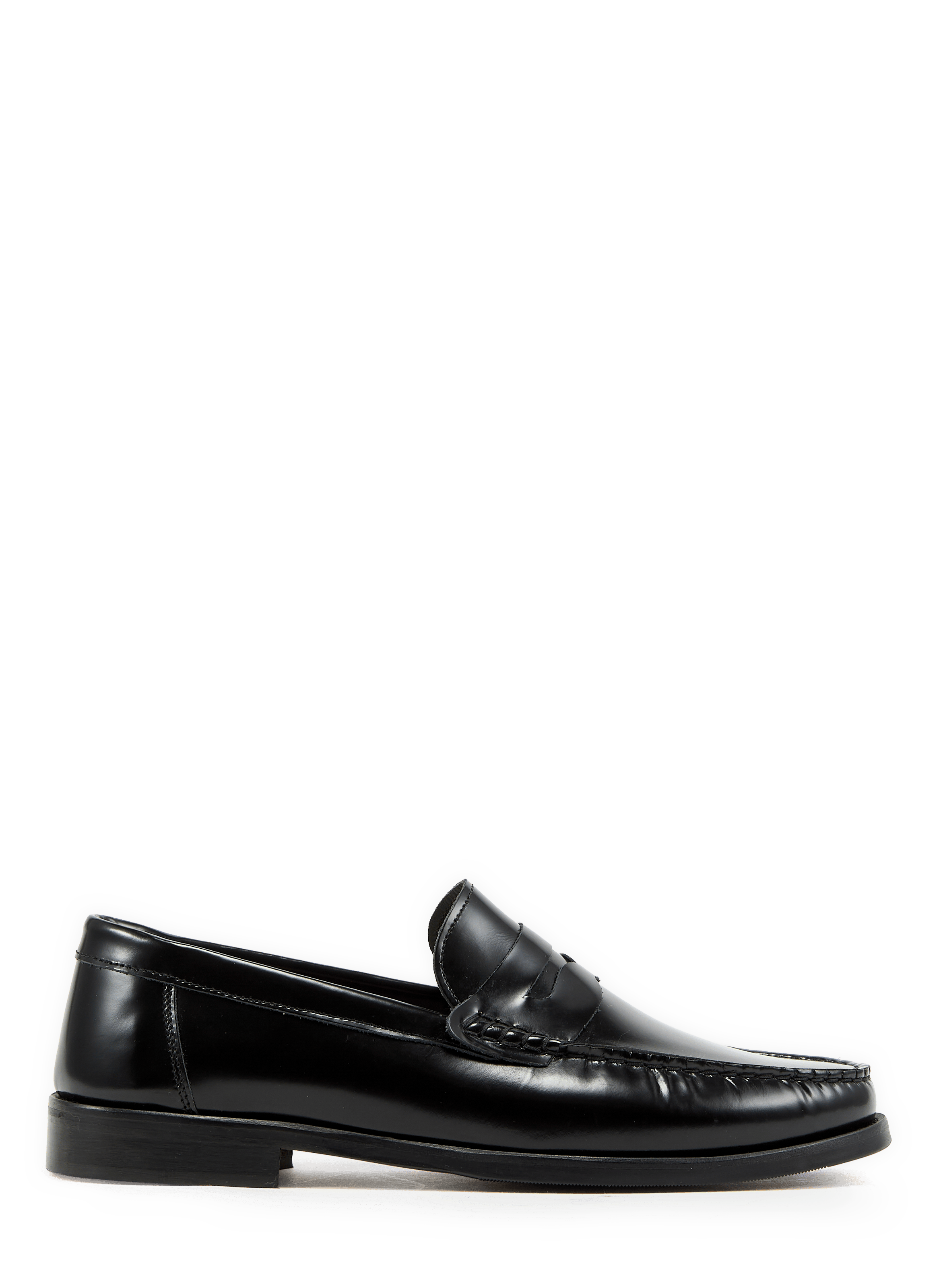Smooth leather loafers SAISON 1865 Black