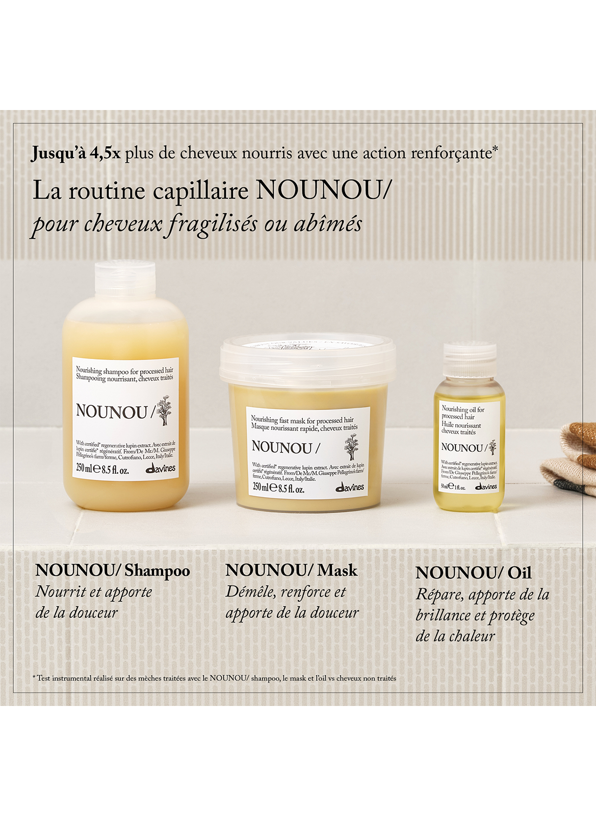 Nounou Shampoo DAVINES No color