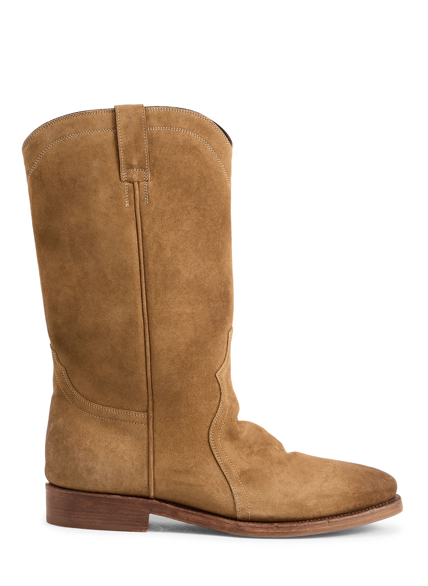 Leather boots JIL SANDER Brown