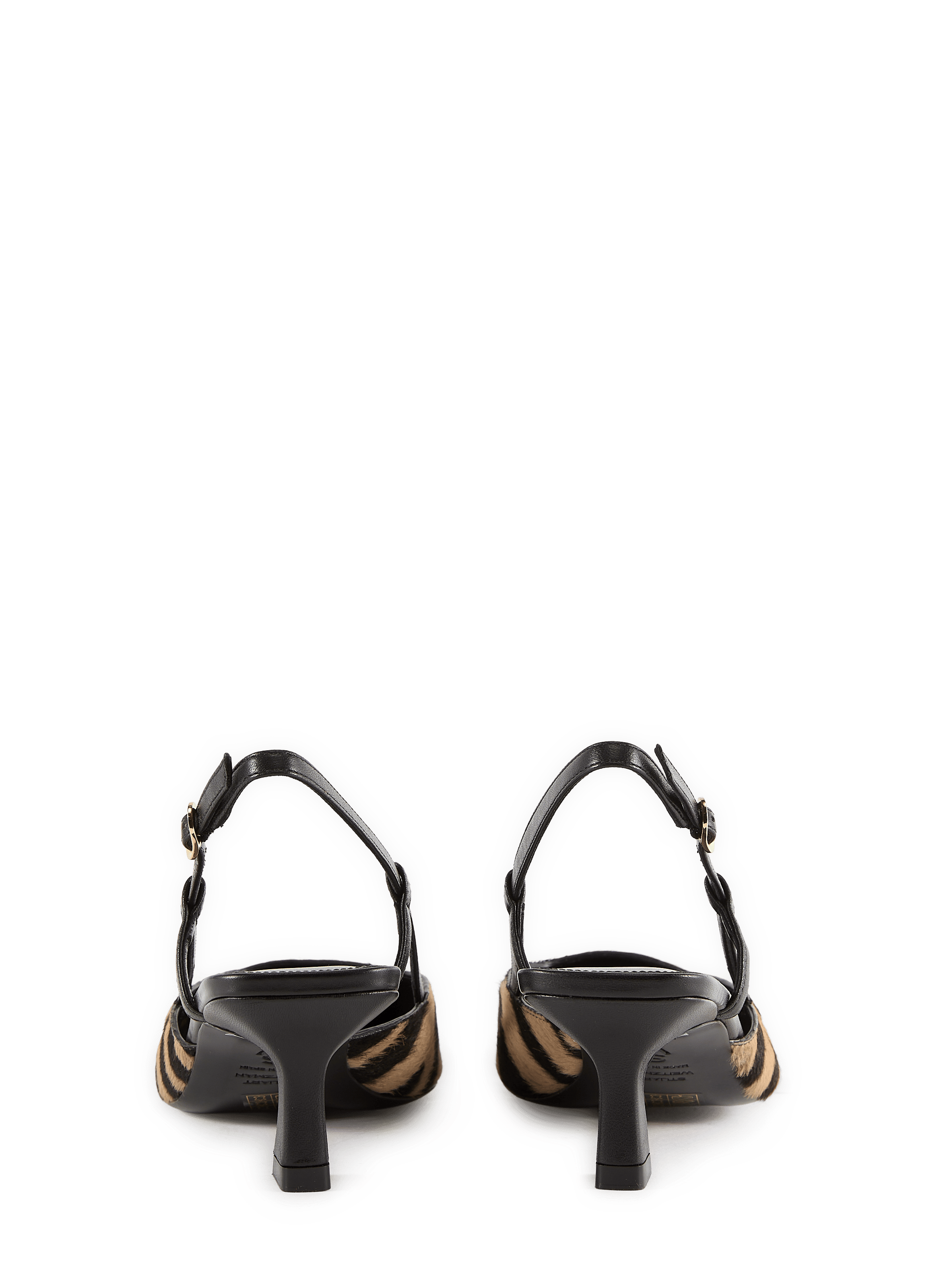 Sling-back Vinnie 50 en cuir  STUART WEITZMAN Multicolore