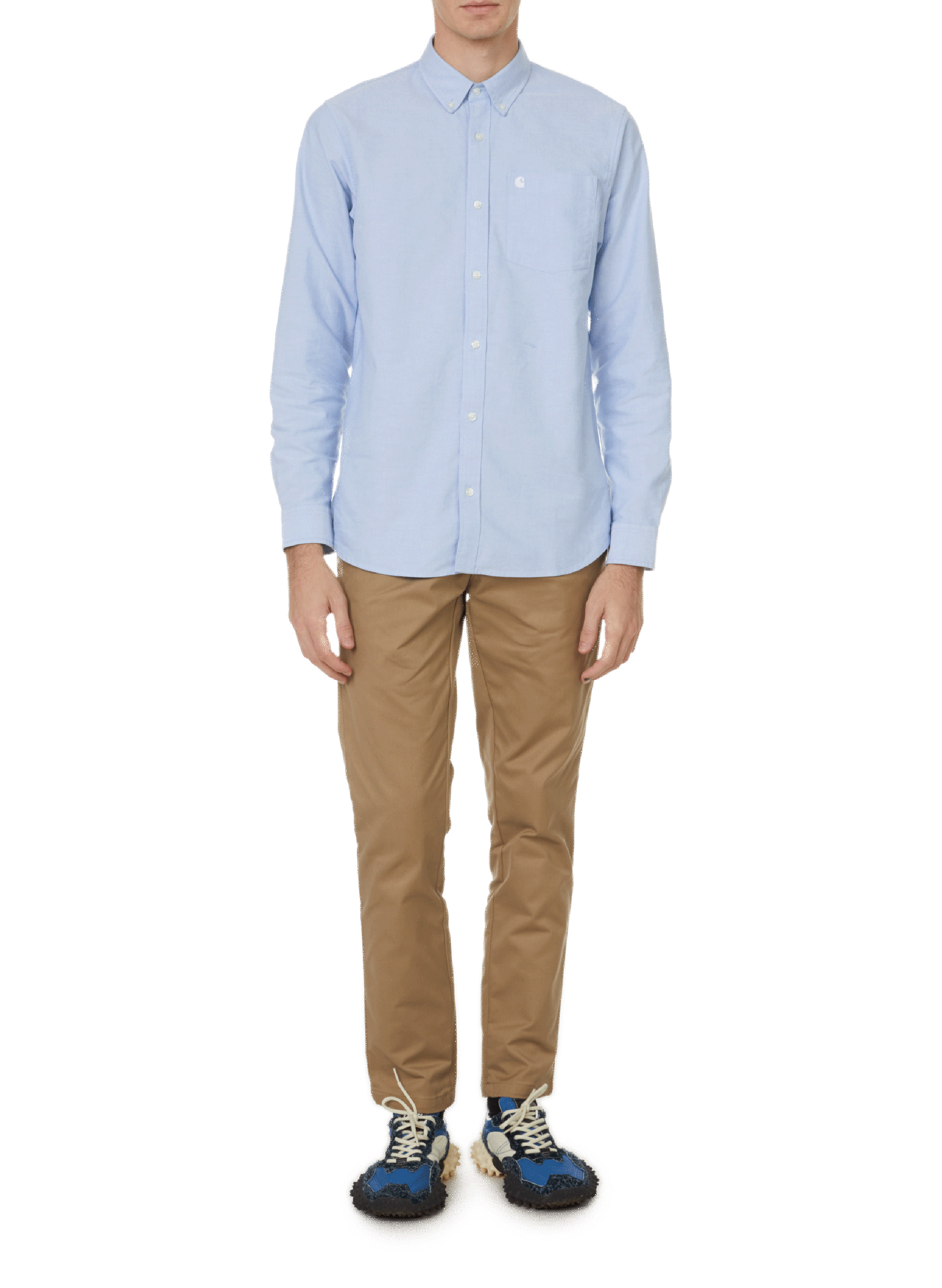 Baumwollhemd CARHARTT WIP Blau