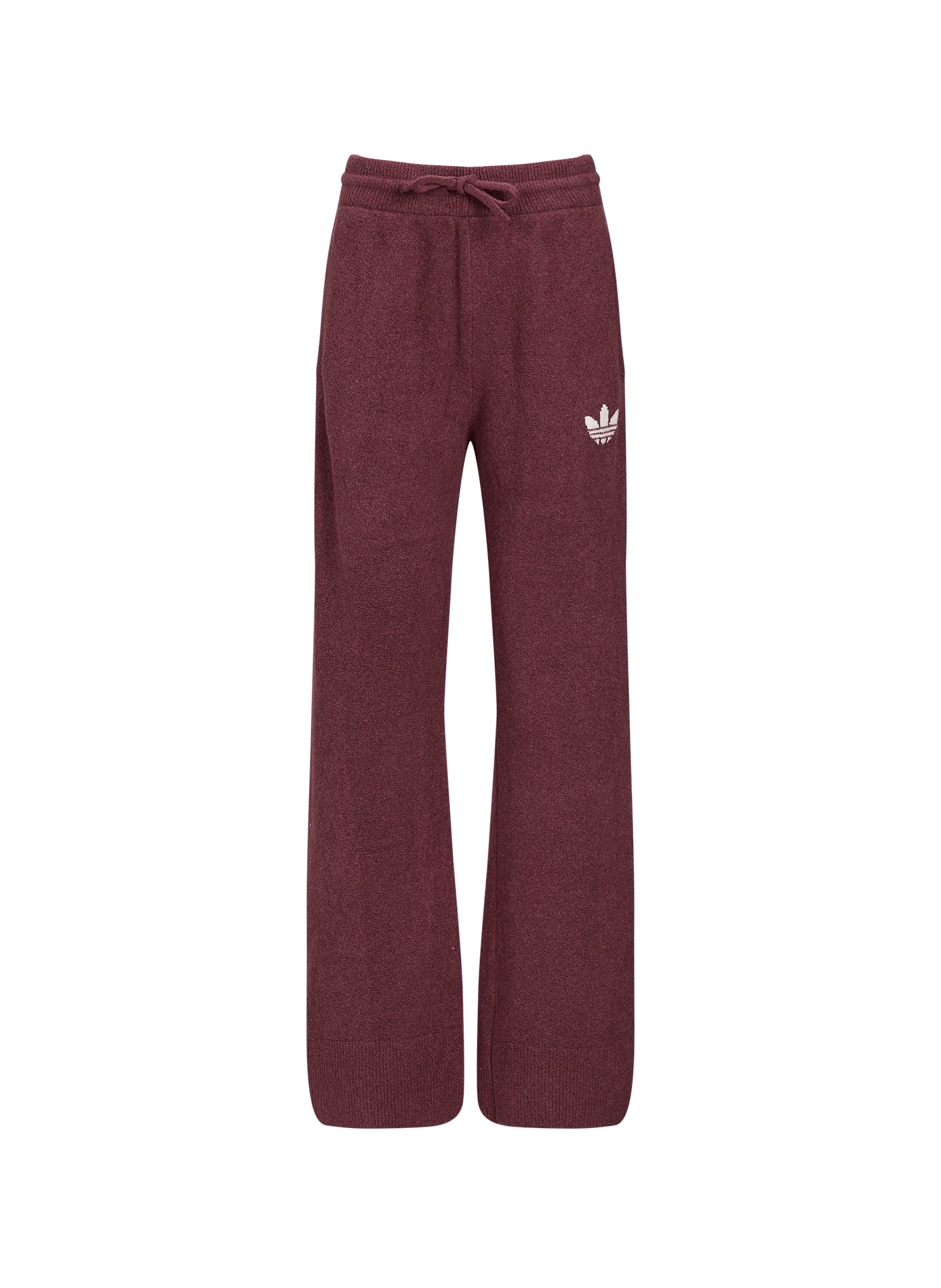 Pantalon ample uni en maille ADIDAS Violet
