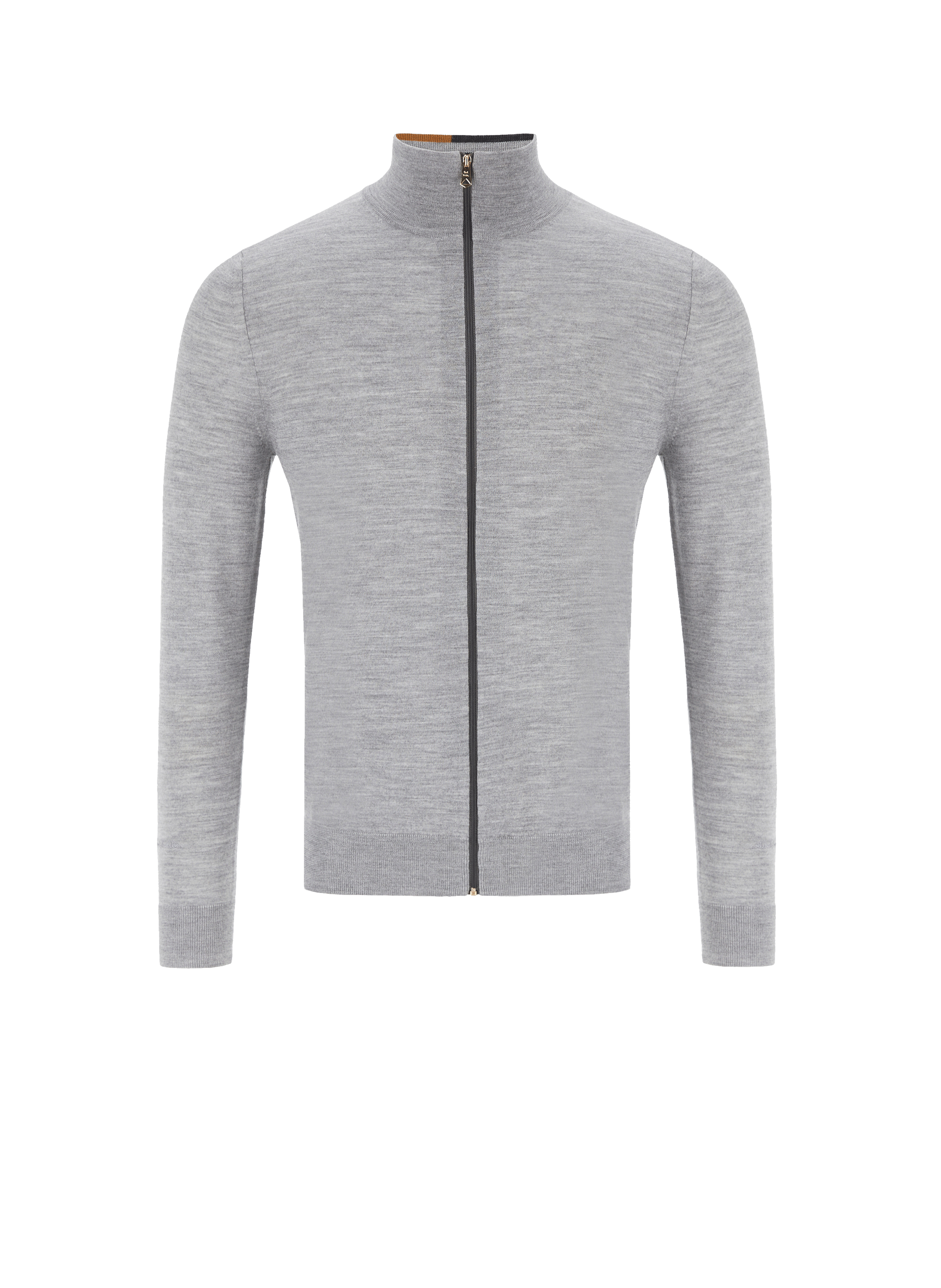 Cardigan zippé en laine