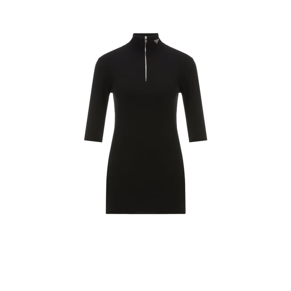 Robe courte en maille