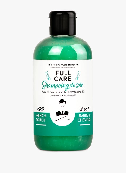 FULL CARE - Shampoing Barbe Cheveux 2-en-1