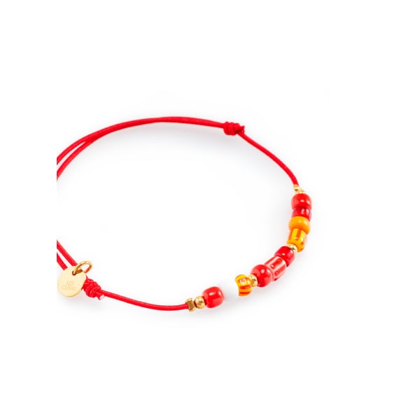 Bracelet avec perles fantaisie