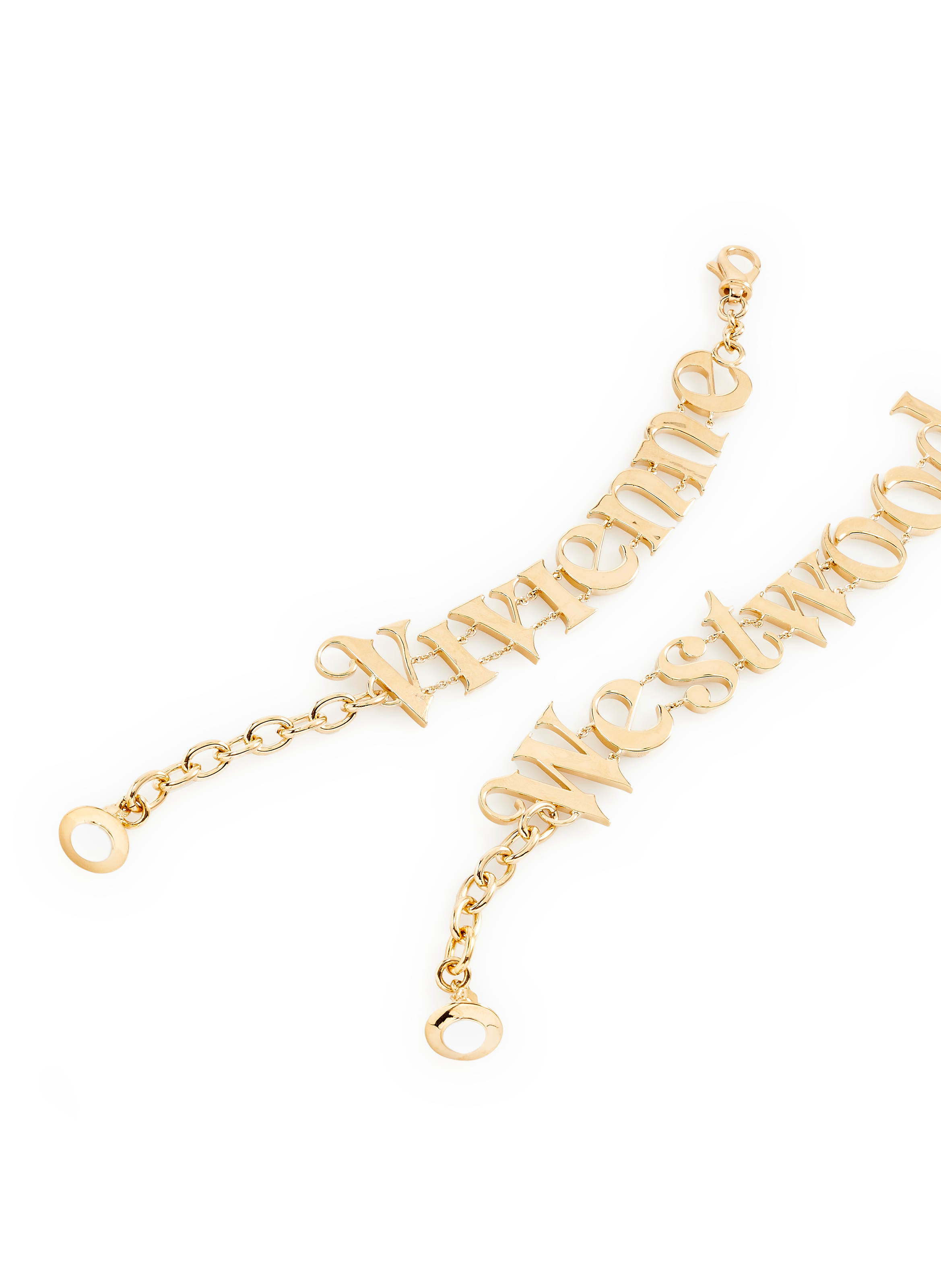 Two Raimunda bracelets VIVIENNE WESTWOOD Golden