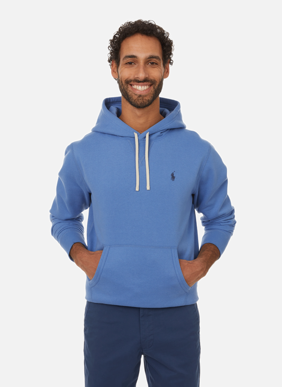 POLO RALPH LAUREN Cotton hoodie  Blue