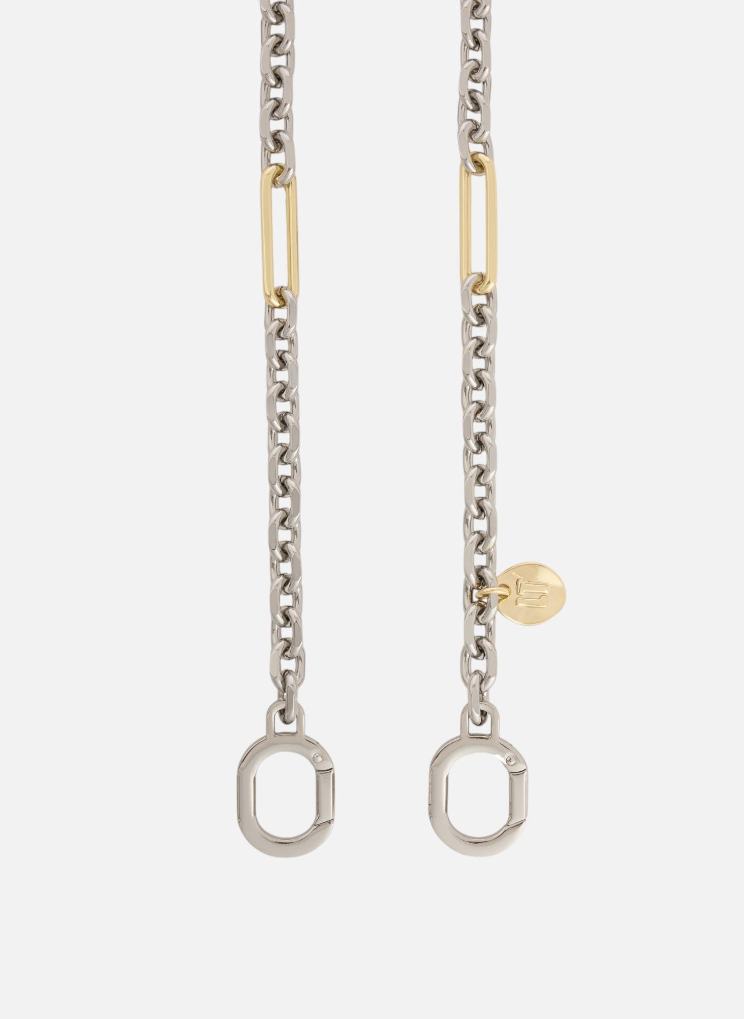 Bandoulière métallique LE TANNEUR Jaune