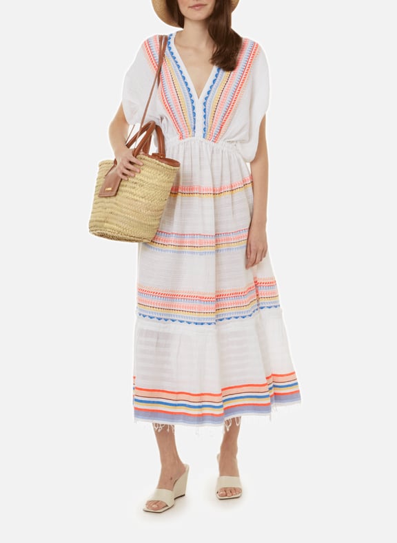 Robe longue Bekah en coton Multicolore by LEM LEM LEM LEM Robe longue Bekah en coton Multicolore