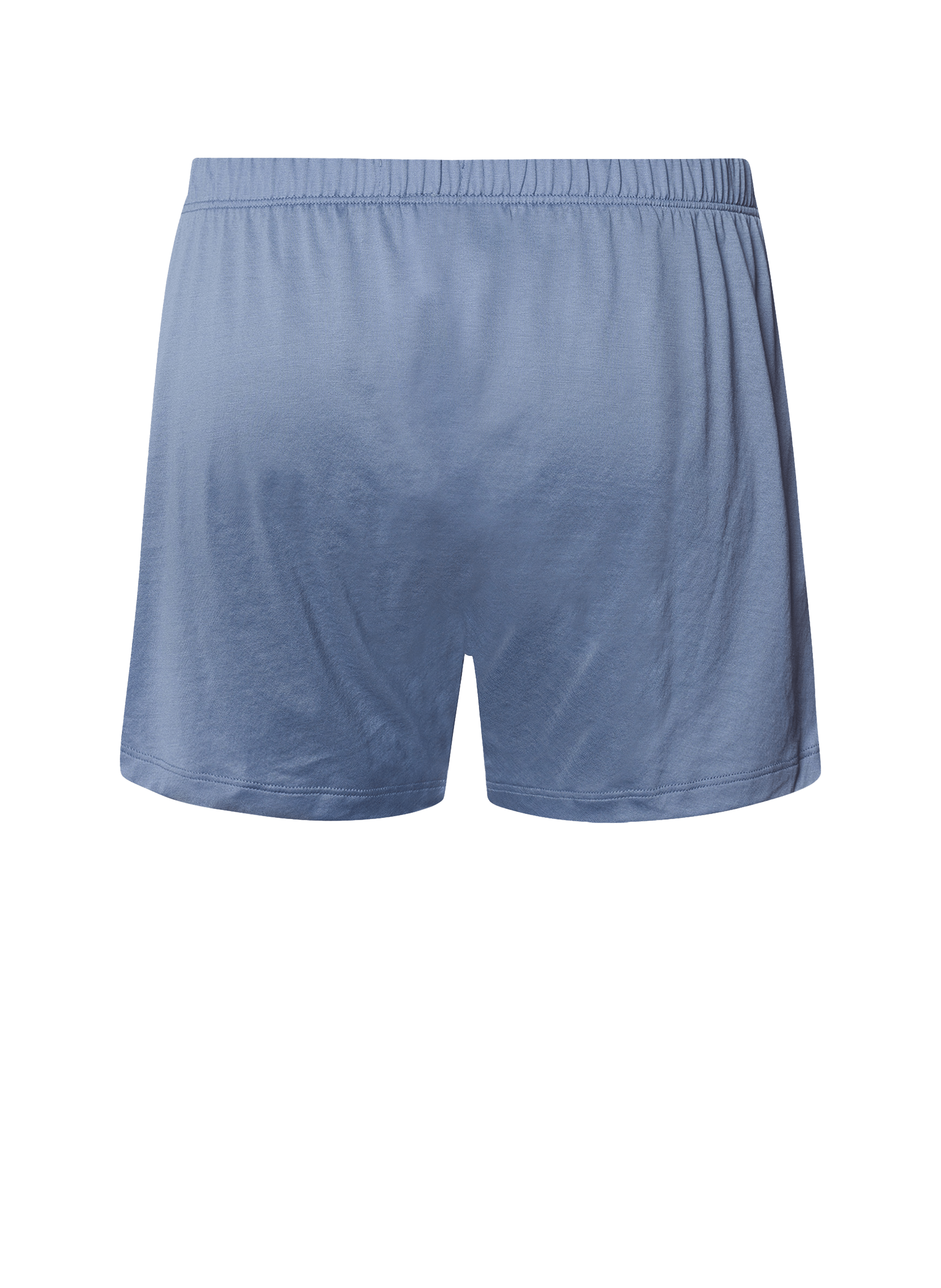 Cotton Boxer Shorts HANRO Blue