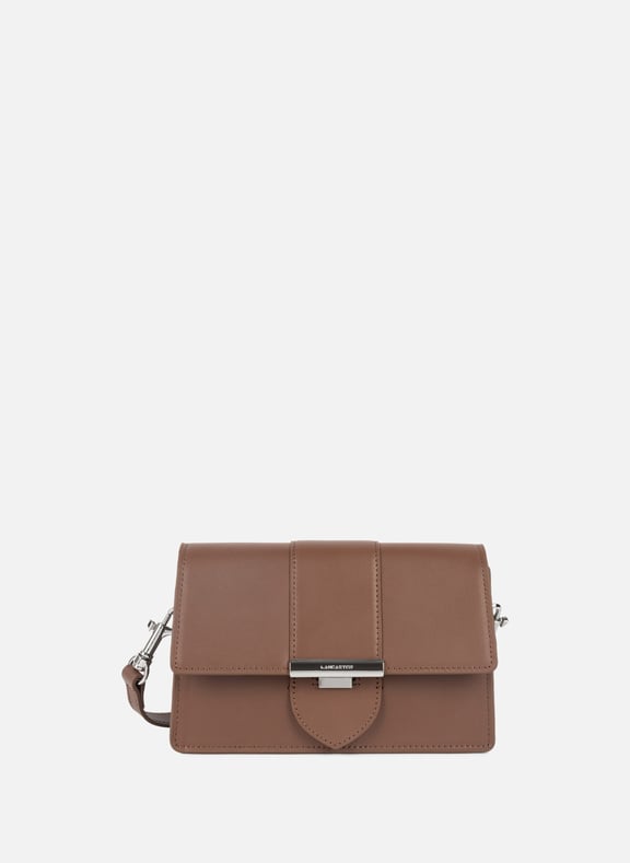 Petit sac trotteur - paris ily Marron by LANCASTER LANCASTER Petit sac trotteur - paris ily Marron
