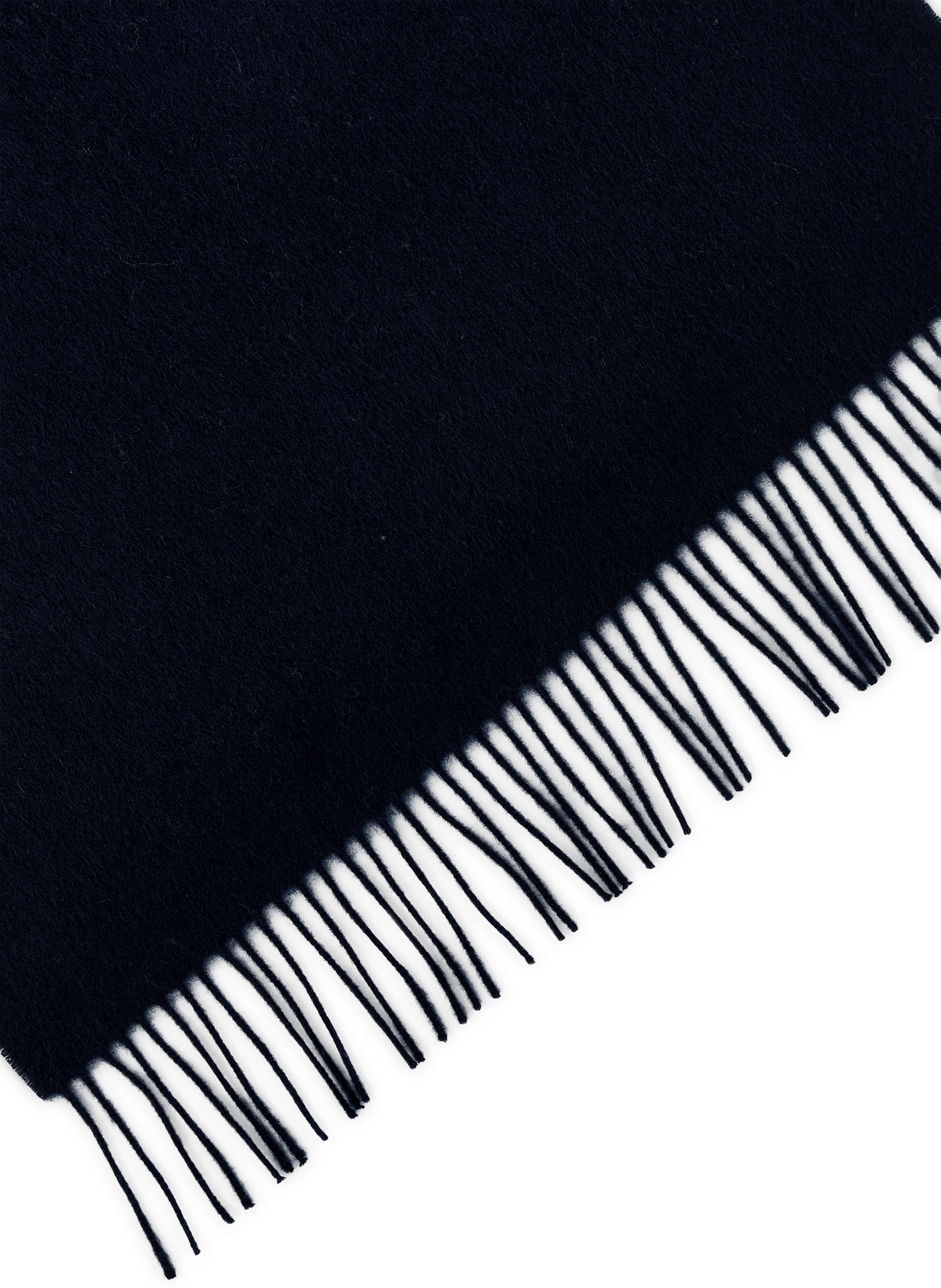 Scarf with a plain and checked appearance SAISON 1865 Blue