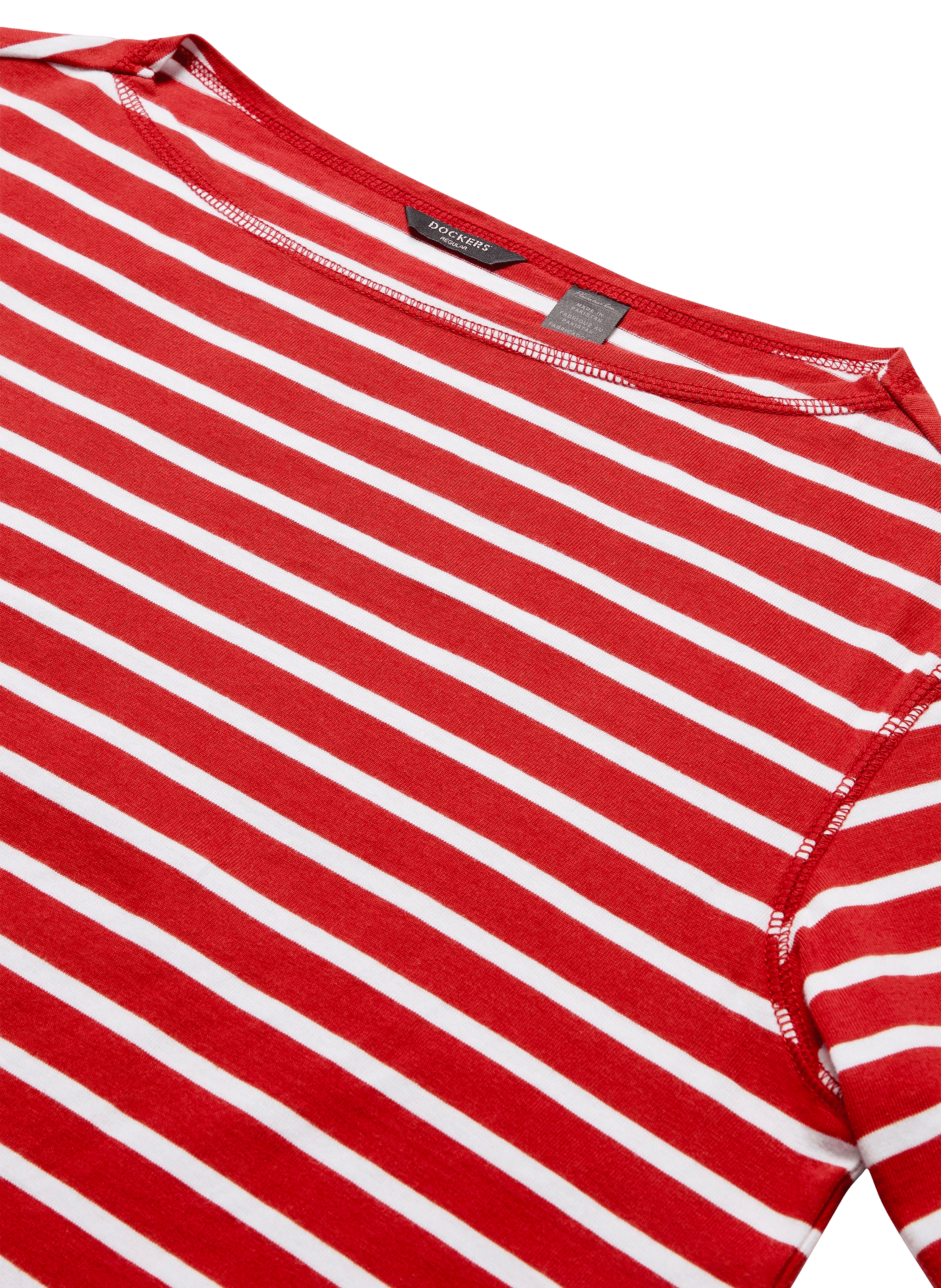 T-shirt rayé en coton DOCKERS Multicolore