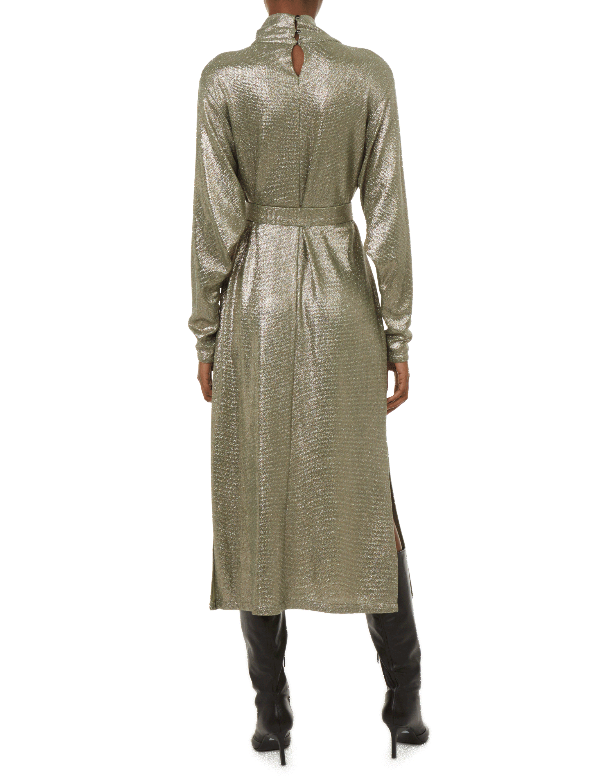 Glittery maxi dress ROSEANNA Blue