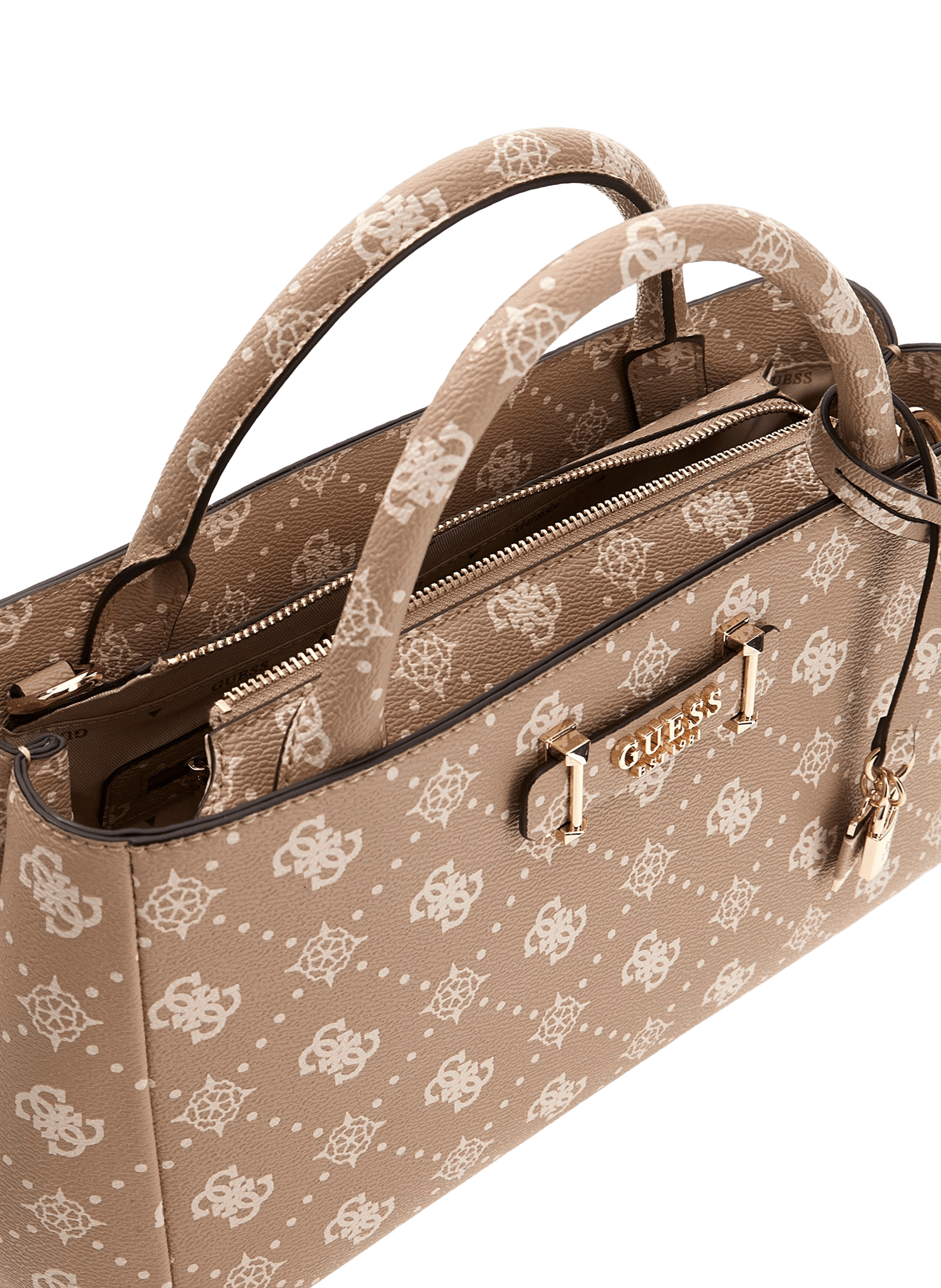 Sac à main imprimé Carrie GUESS Multicolore