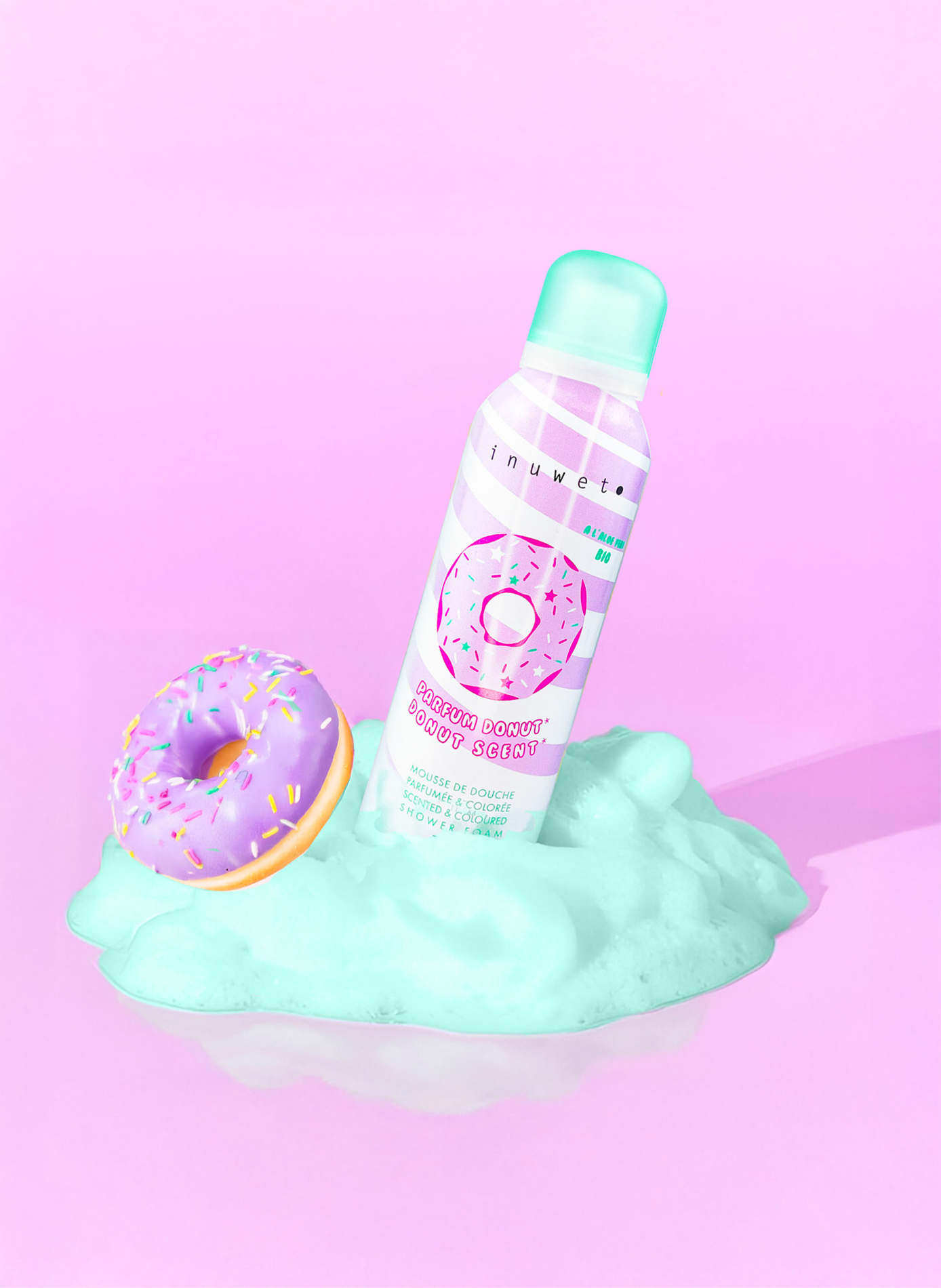 Mousse de douche Donuts INUWET No color