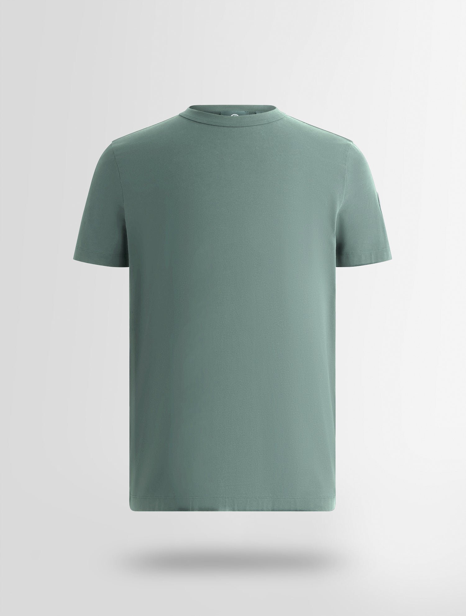 T-shirt riviere col rond coupe regular FUSALP Vert