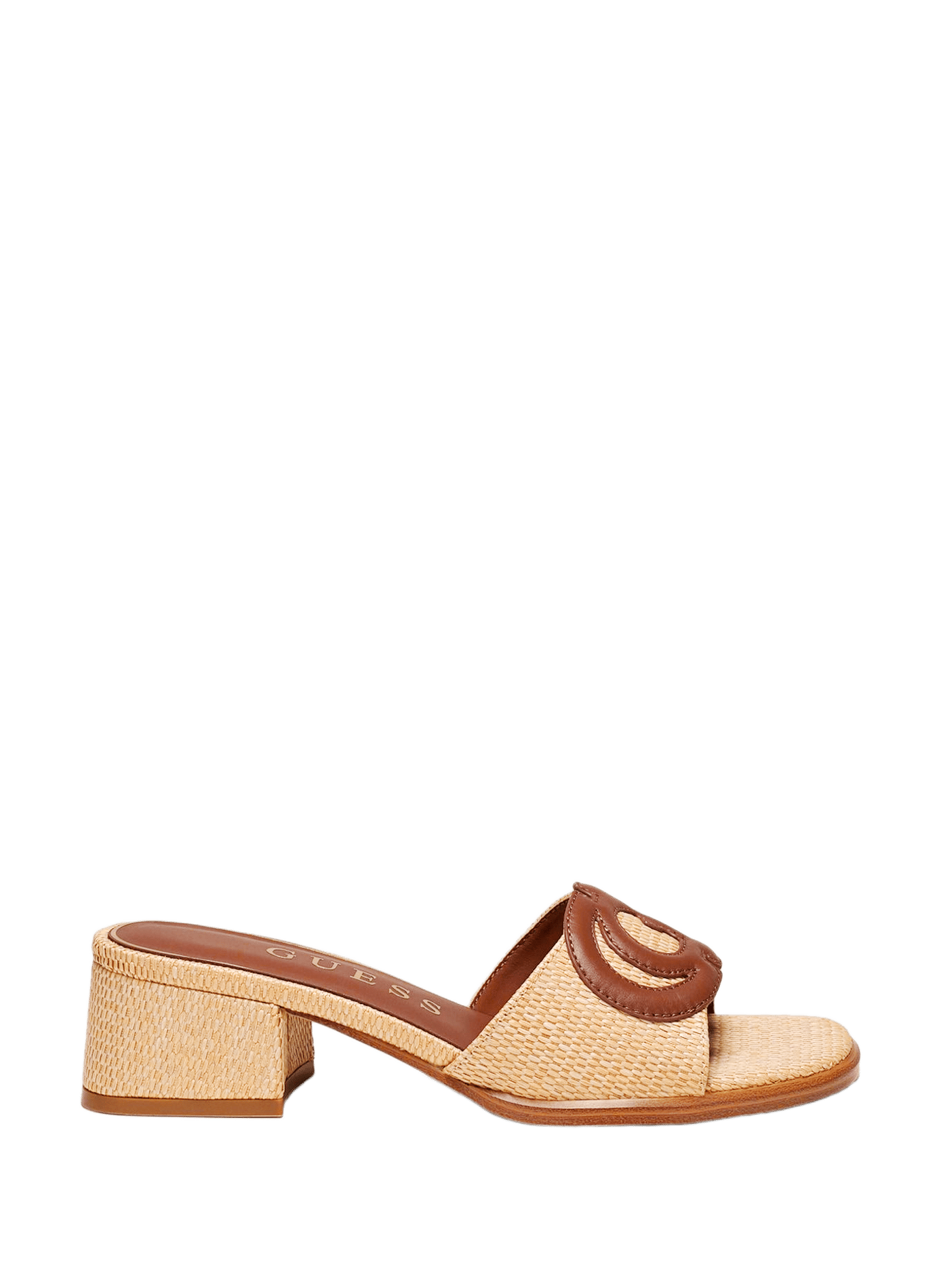 Mules Cerinna en raphia GUESS Brown