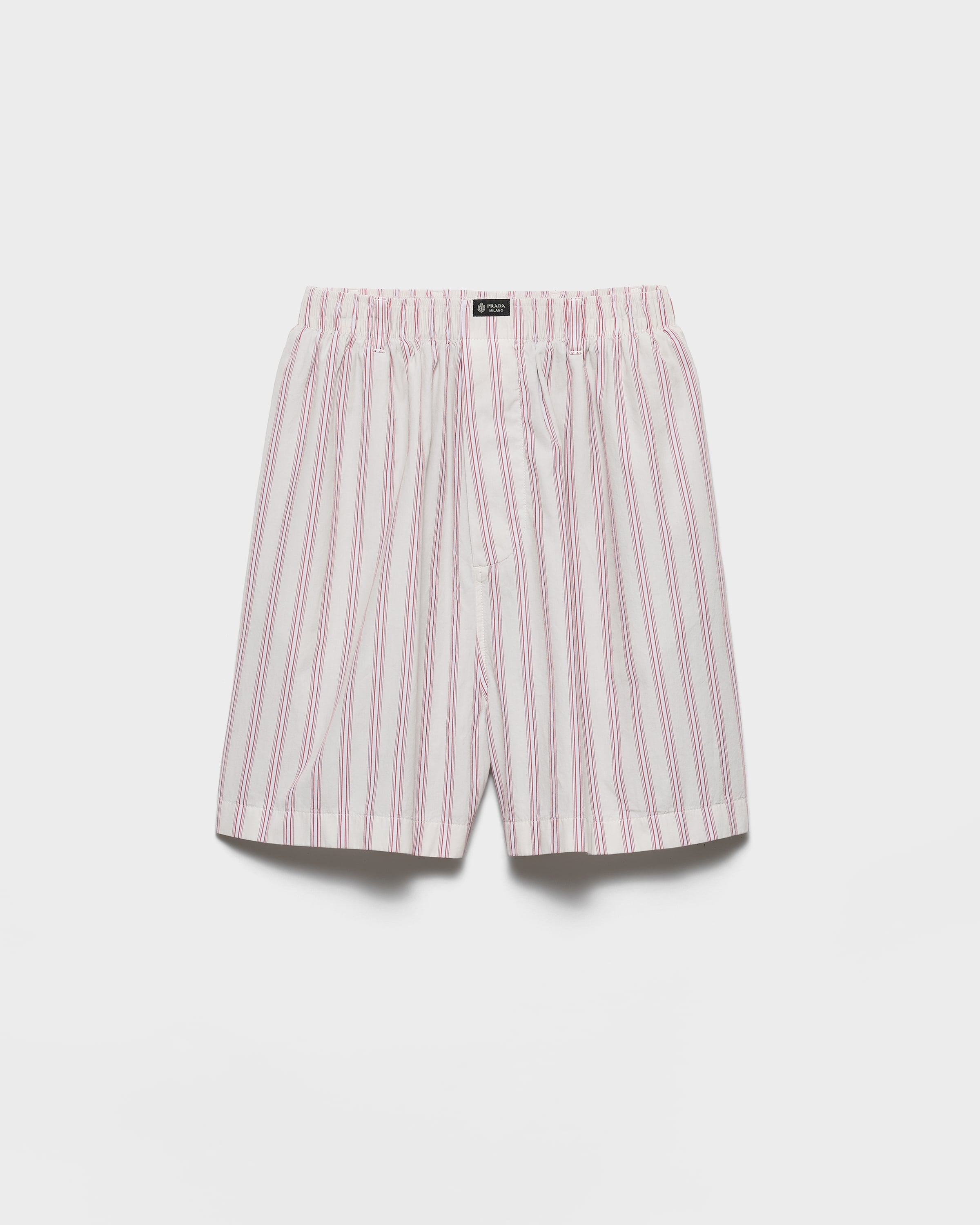 Bermuda en popeline PRADA Beige