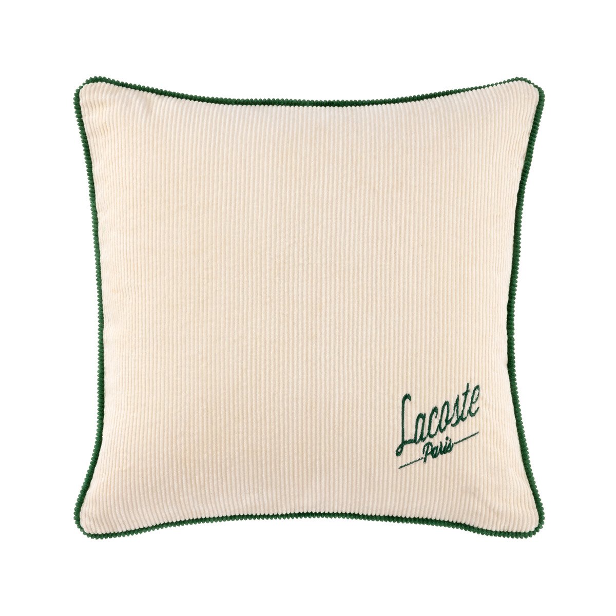 Housse de coussin en velours, l velvet  Ivoire