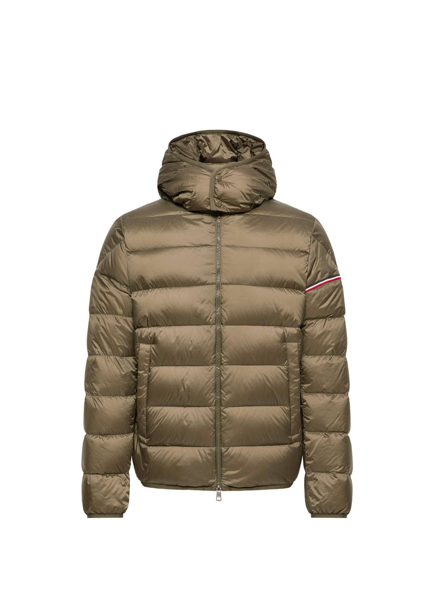 Gerade Steppjacke RAVENLOCK in Uni-Optik MONCLER Grun