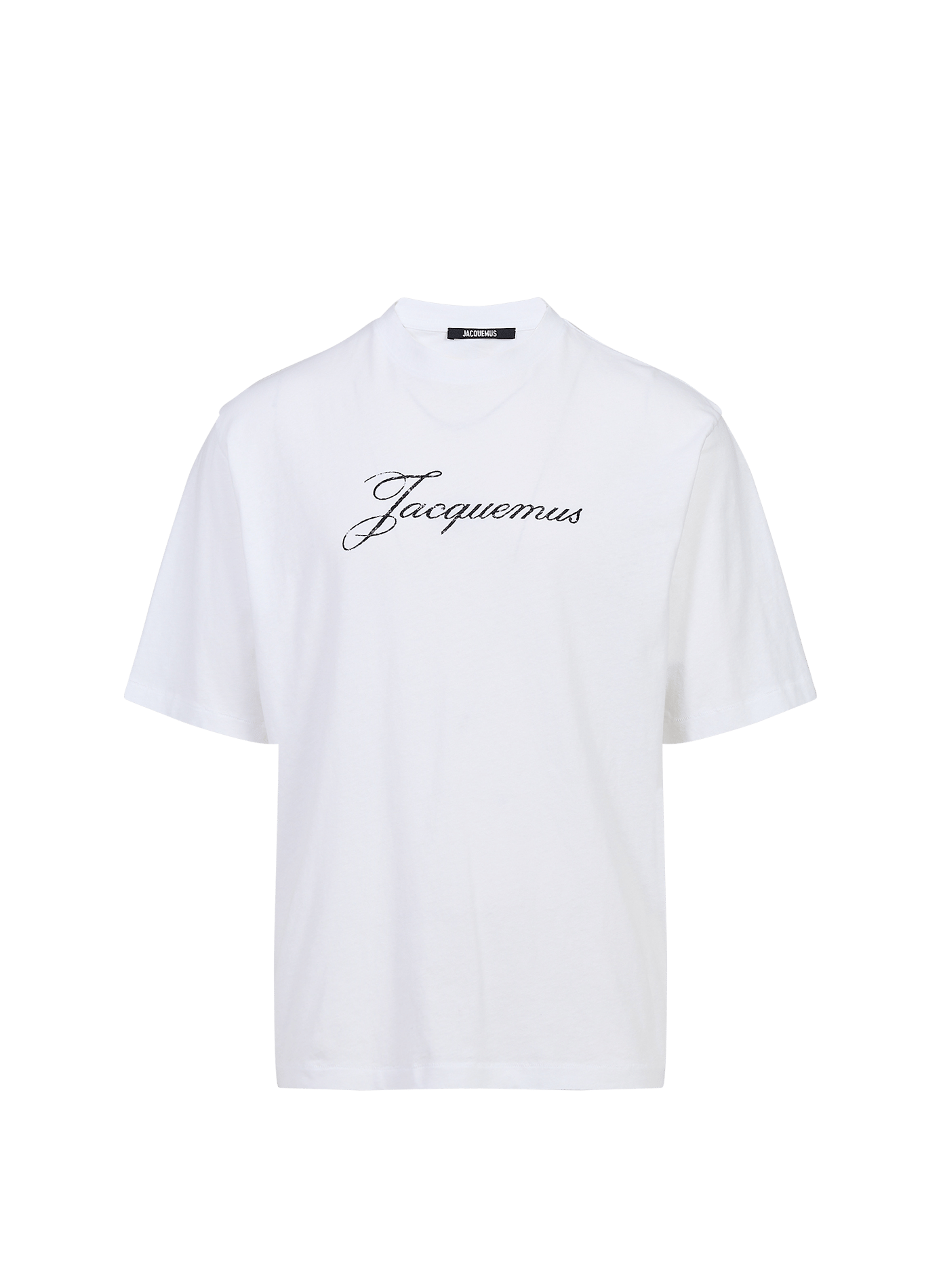 T-shirt met bedrukt logo JACQUEMUS Wit