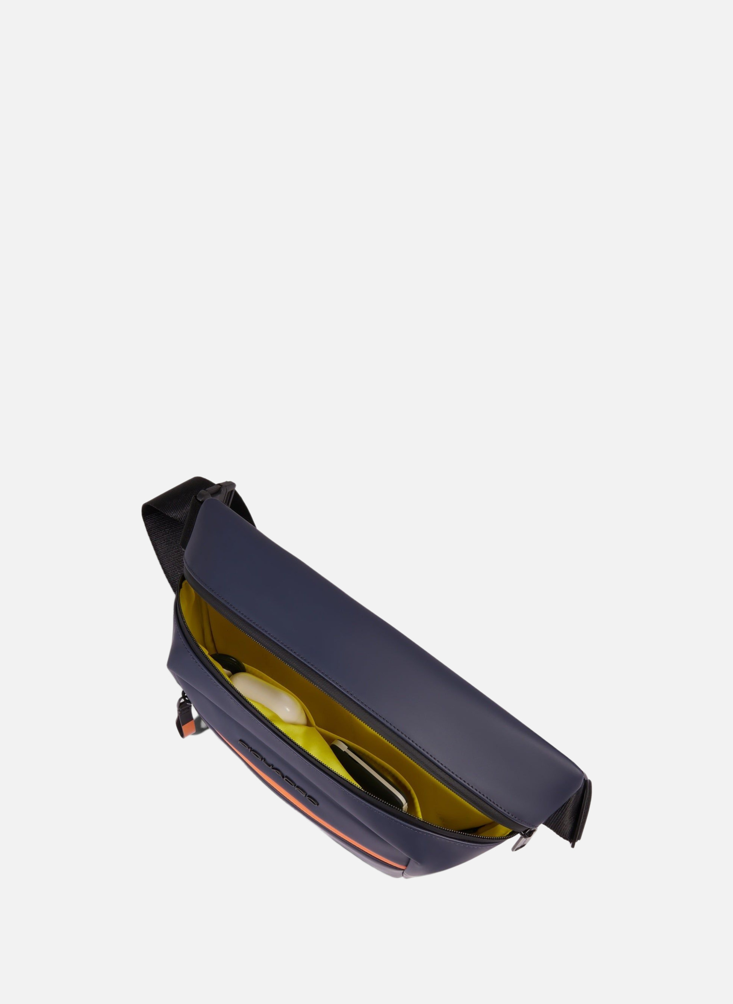 Wasserfeste gürteltasche PIQUADRO Blau