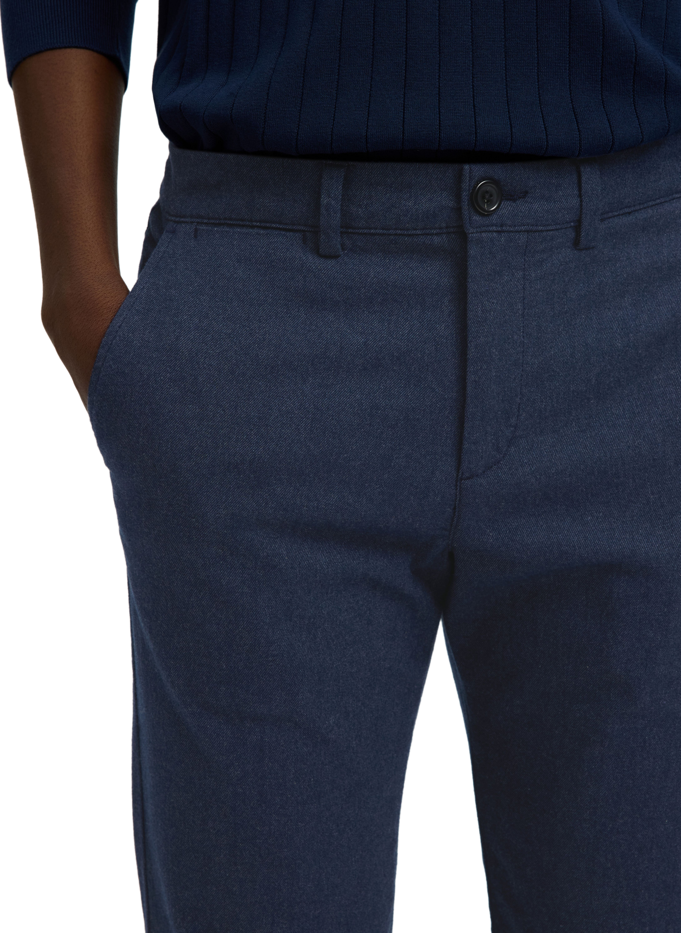 Schmale Hose | Blau SELECTED Herren