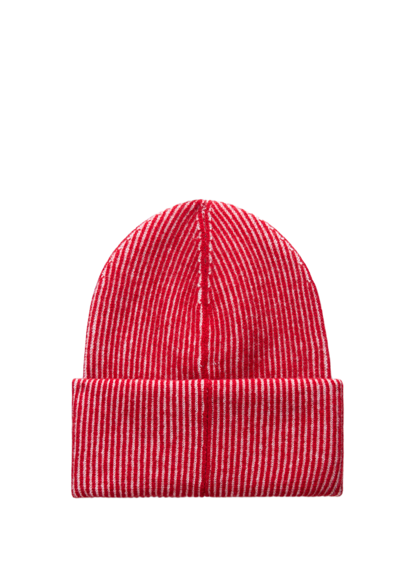 Bonnet à revers en laine NAPAPIJRI Rouge