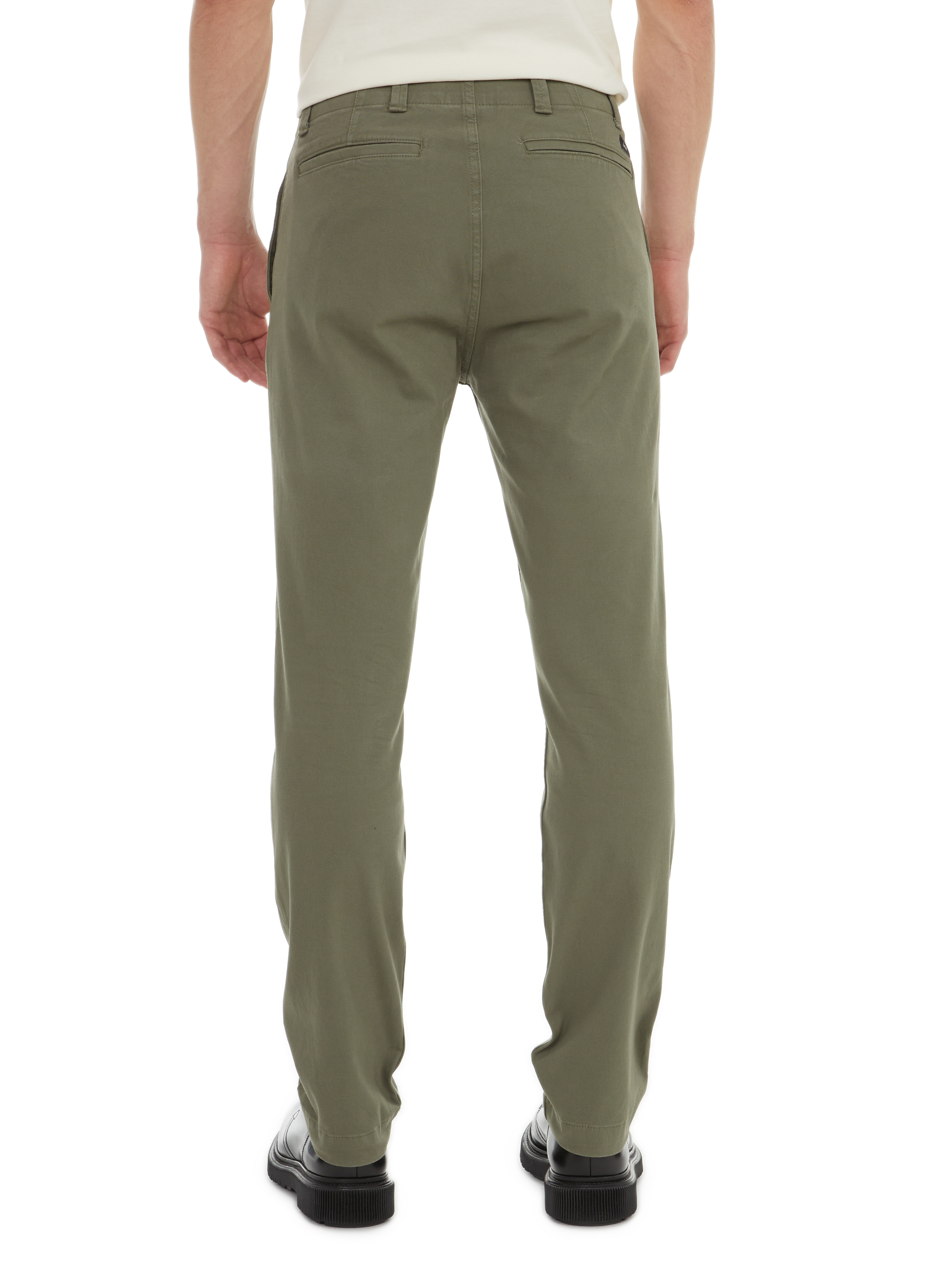Slim-fit cotton trousers DOCKERS Green