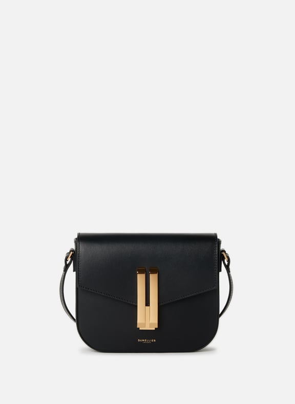 Sac bandoulière en cuir Noir by DEMELLIER LONDON DEMELLIER LONDON Sac bandoulière en cuir Noir