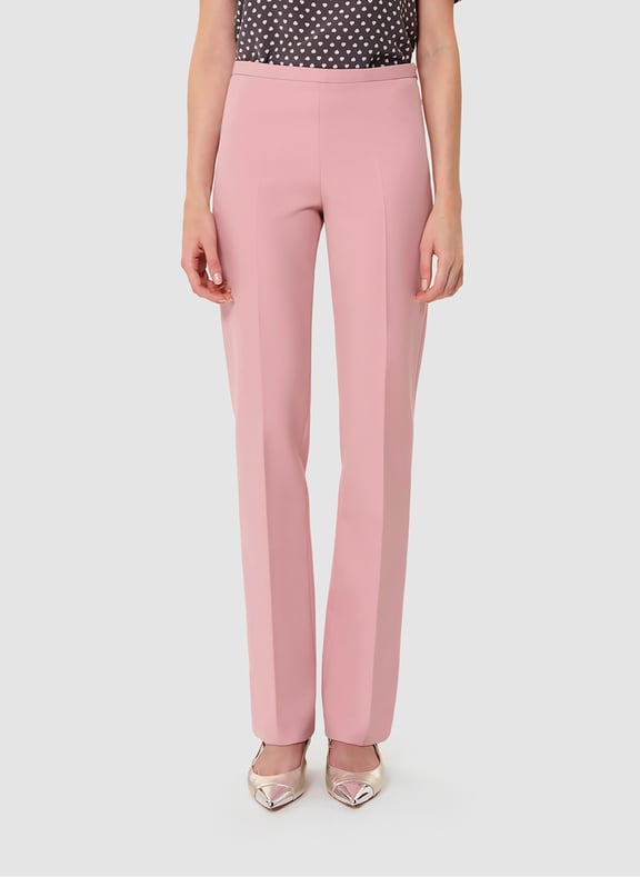 Pantalon droit uni - papillon Beige by TARA JARMON TARA JARMON Pantalon droit uni - papillon Beige