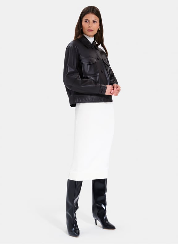 Veste chocolat ample - melania Marron by ZAPA ZAPA Veste chocolat ample - melania Marron