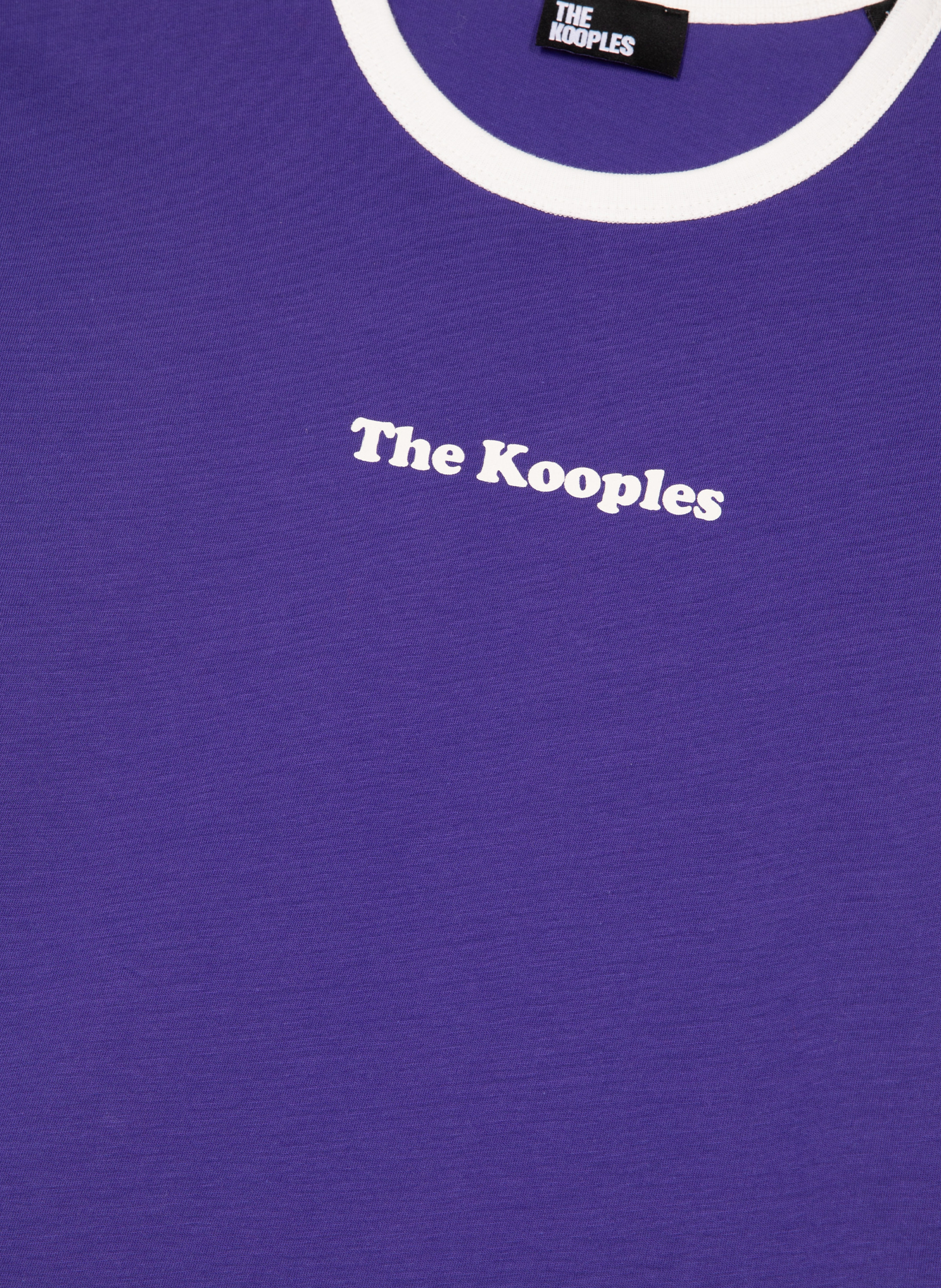 T-shirt avec sérigraphie THE KOOPLES Violet